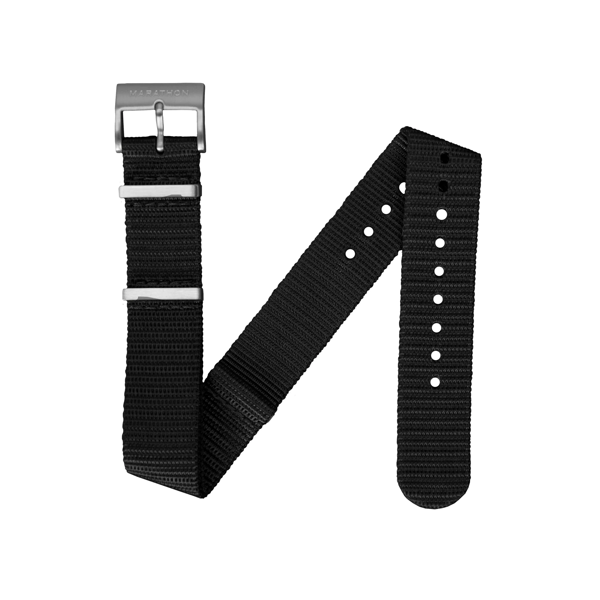 Nylon DEFSTAN Strap, Black, 18mm - Image 3