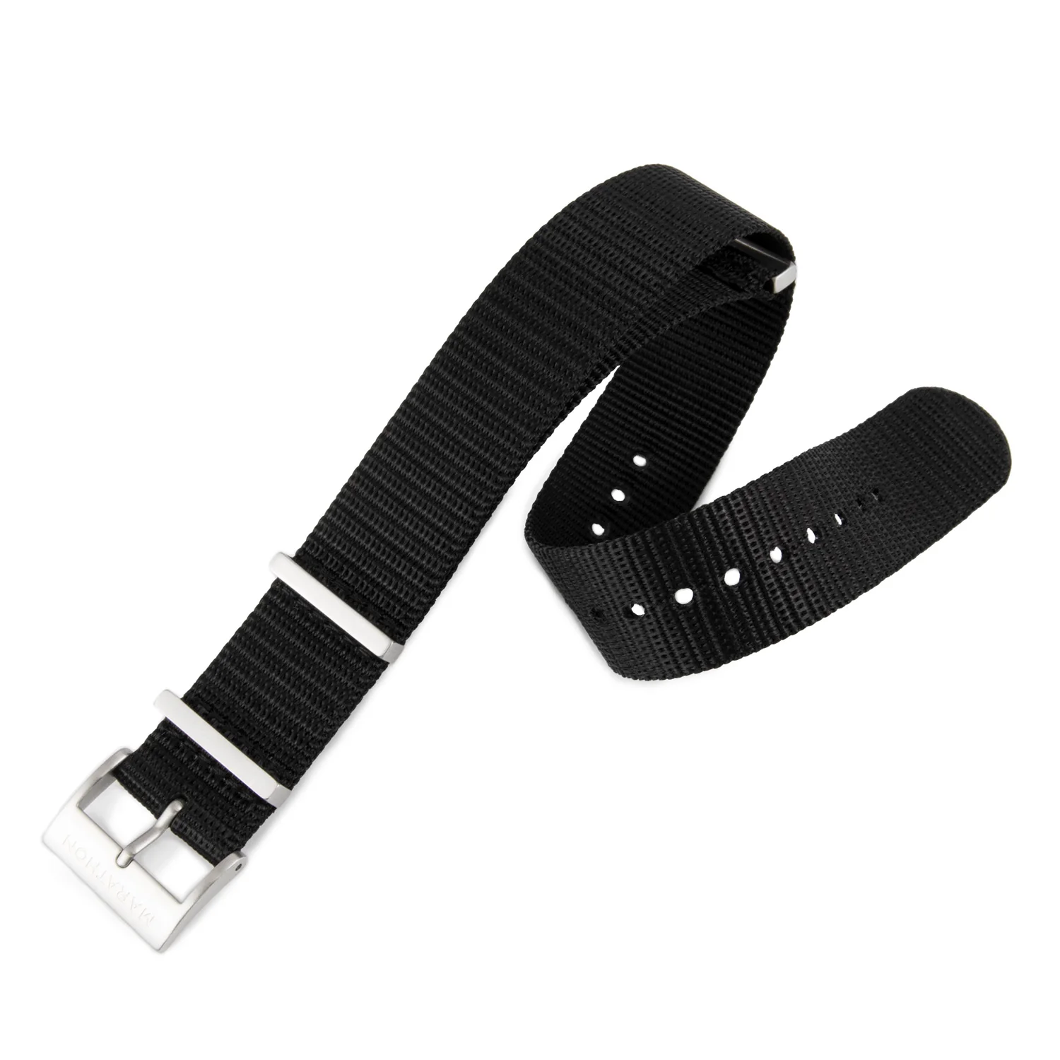 Nylon DEFSTAN Strap, Black, 18mm - Image 4