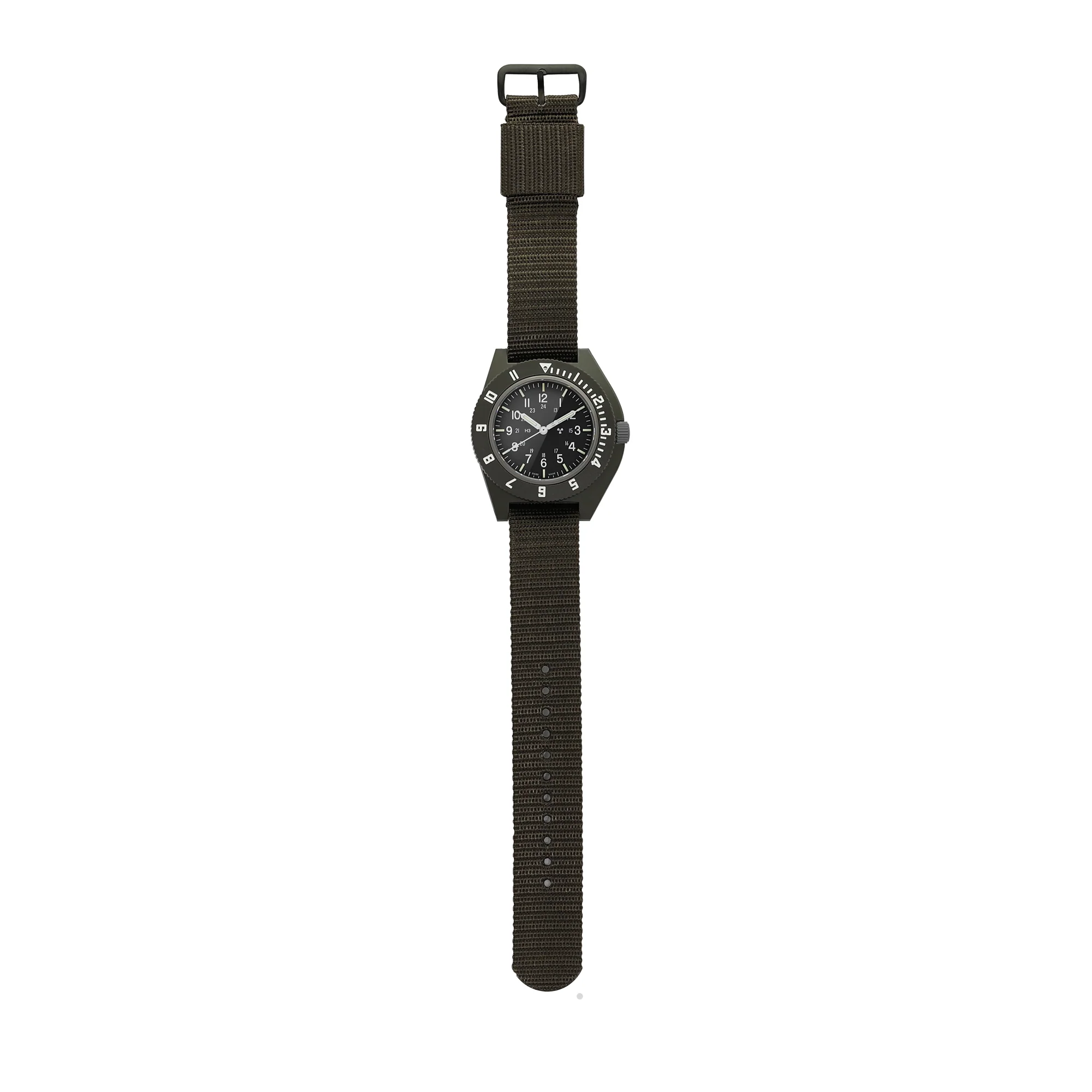 Ballistic Nylon Strap, Black, 20mm - Image 3