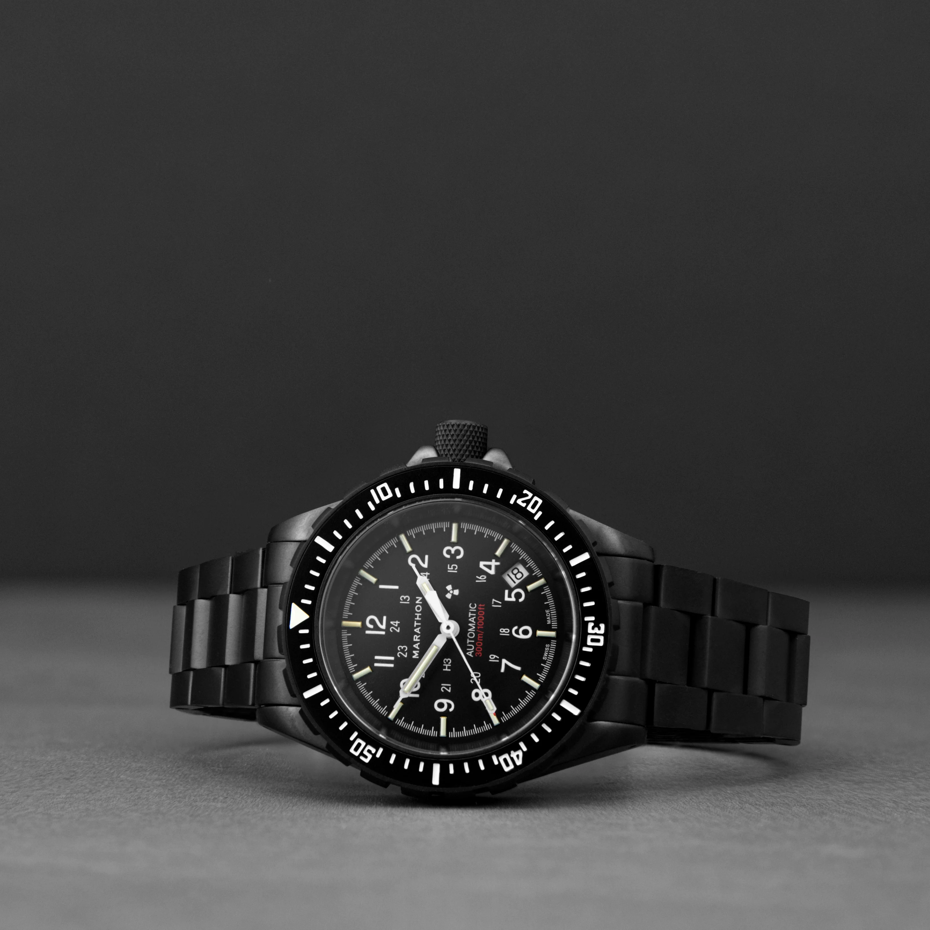 20mm Anthracite Stainless Steel Bracelet (for Large Dive) - Image 7
