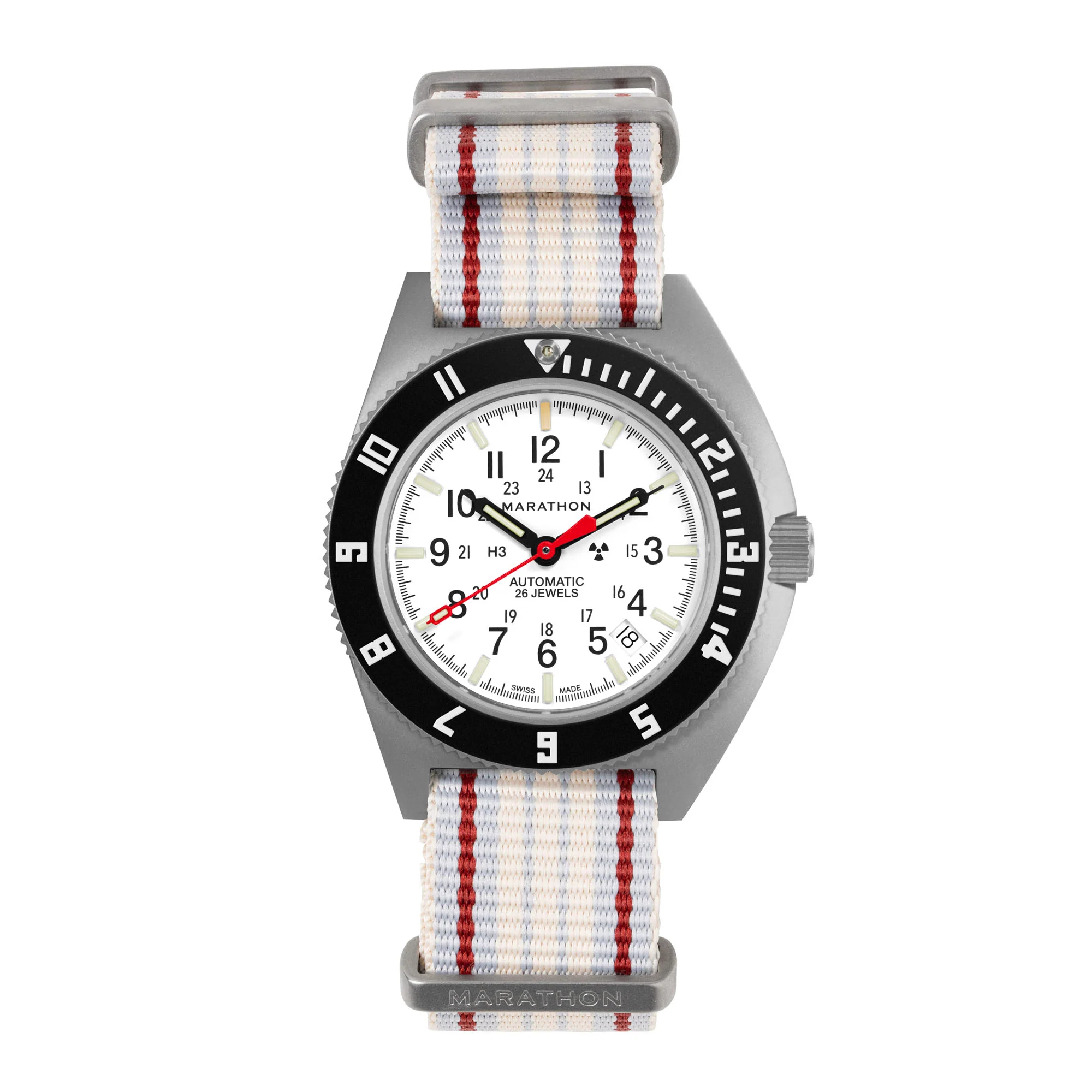 Nylon DEFSTAN Strap Parkerized Hardware, ADANAC Stripe, 20MM - Image 3