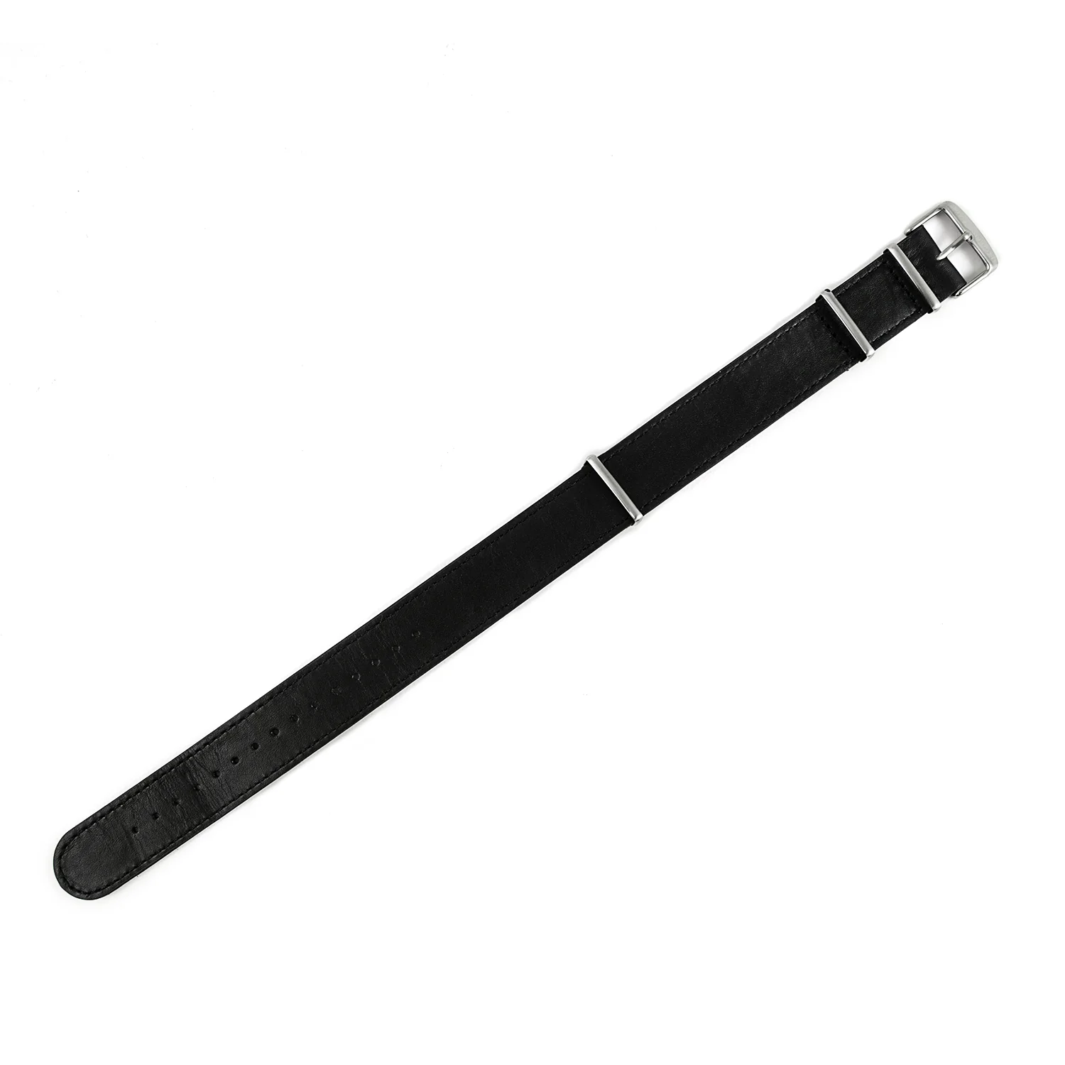 Leather DEFSTAN Strap, Black, 22mm - Image 4