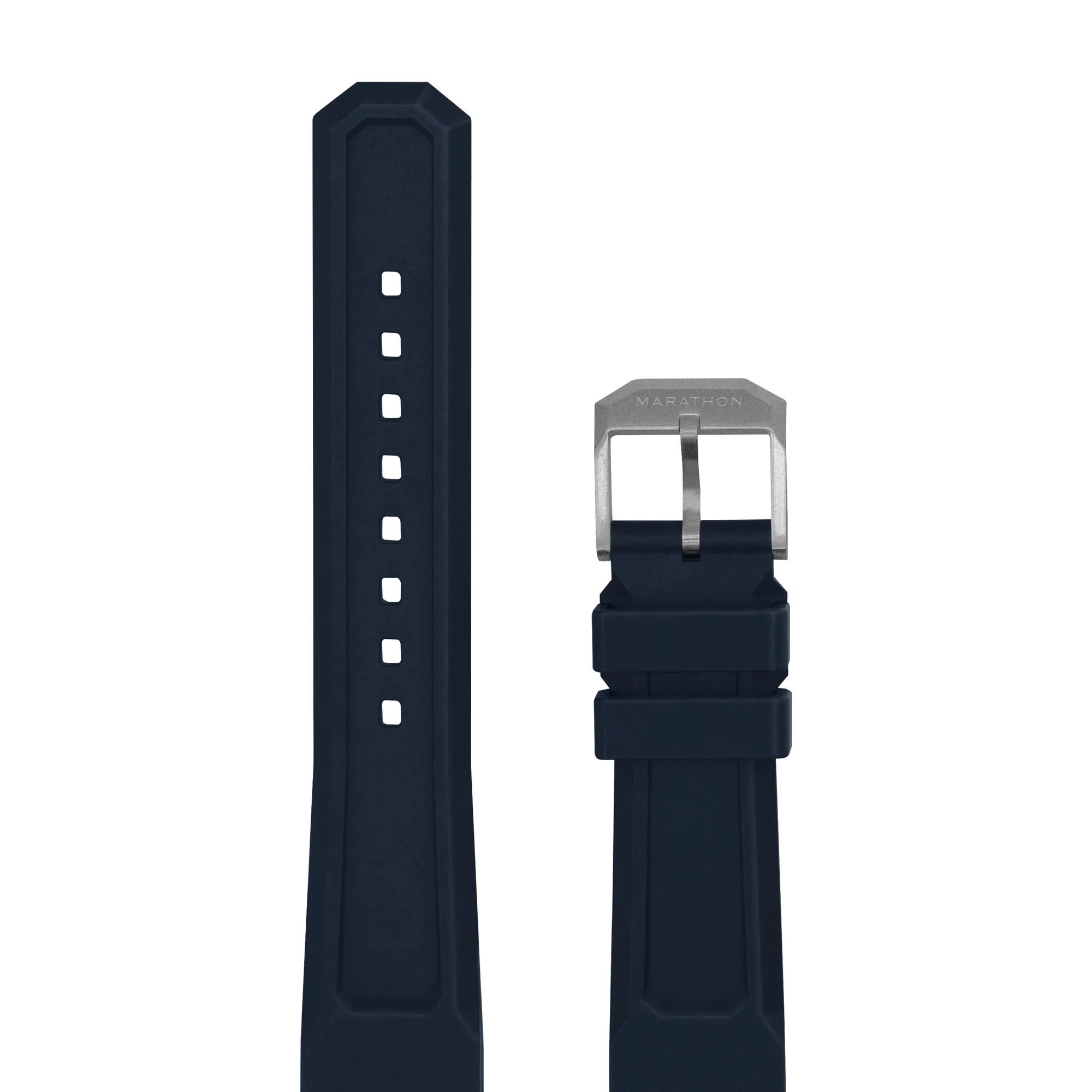 3-Piece Rubber Strap Kit, Blue, 20mm - Image 5