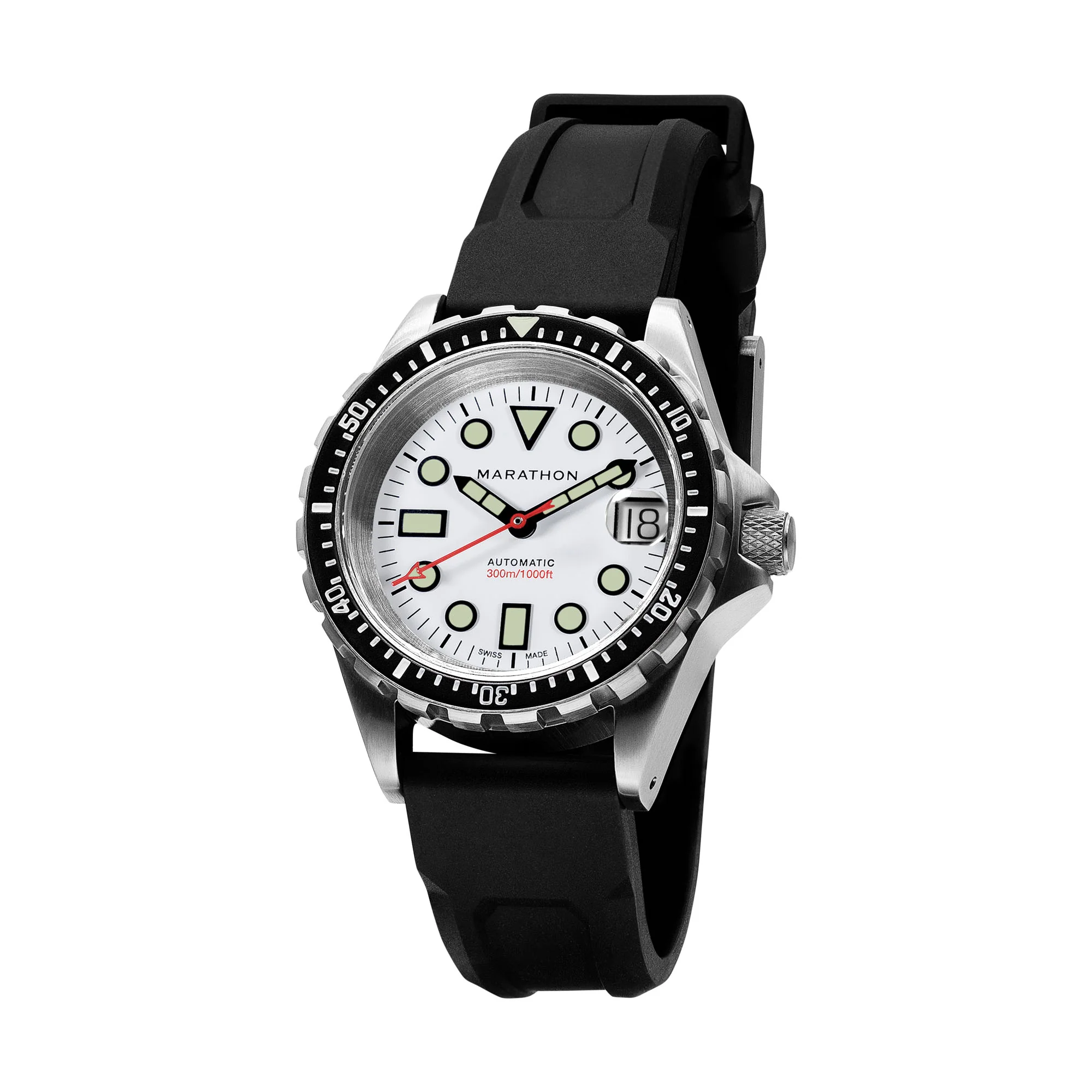 36mm Arctic Original SAR w/ Date on 3-Piece Rubber Strap Kit (OSAR-D) - Image 6
