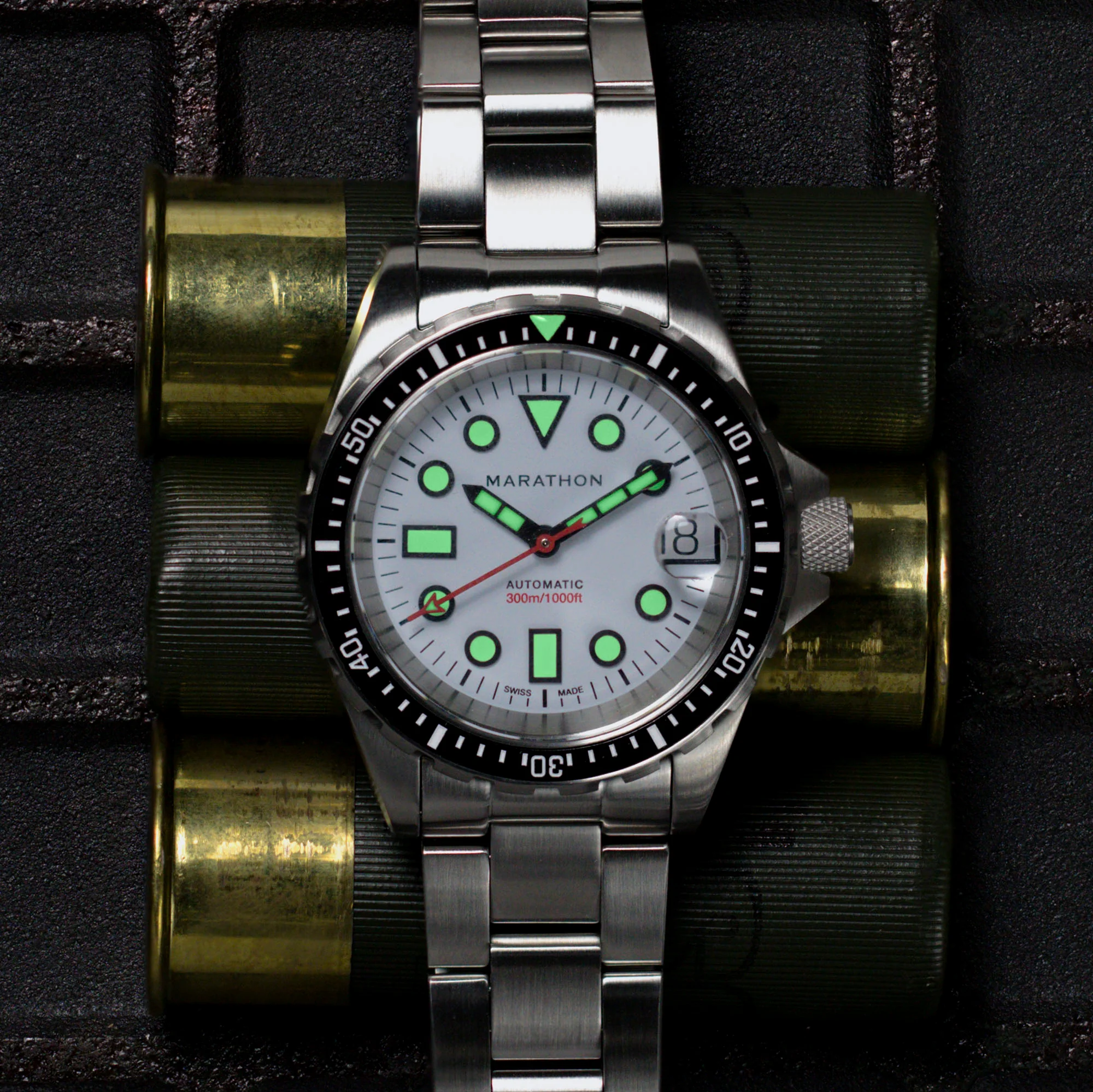 36mm Arctic Original SAR w/ Date with Stainless Steel Bracelet (OSAR-D) - Image 10