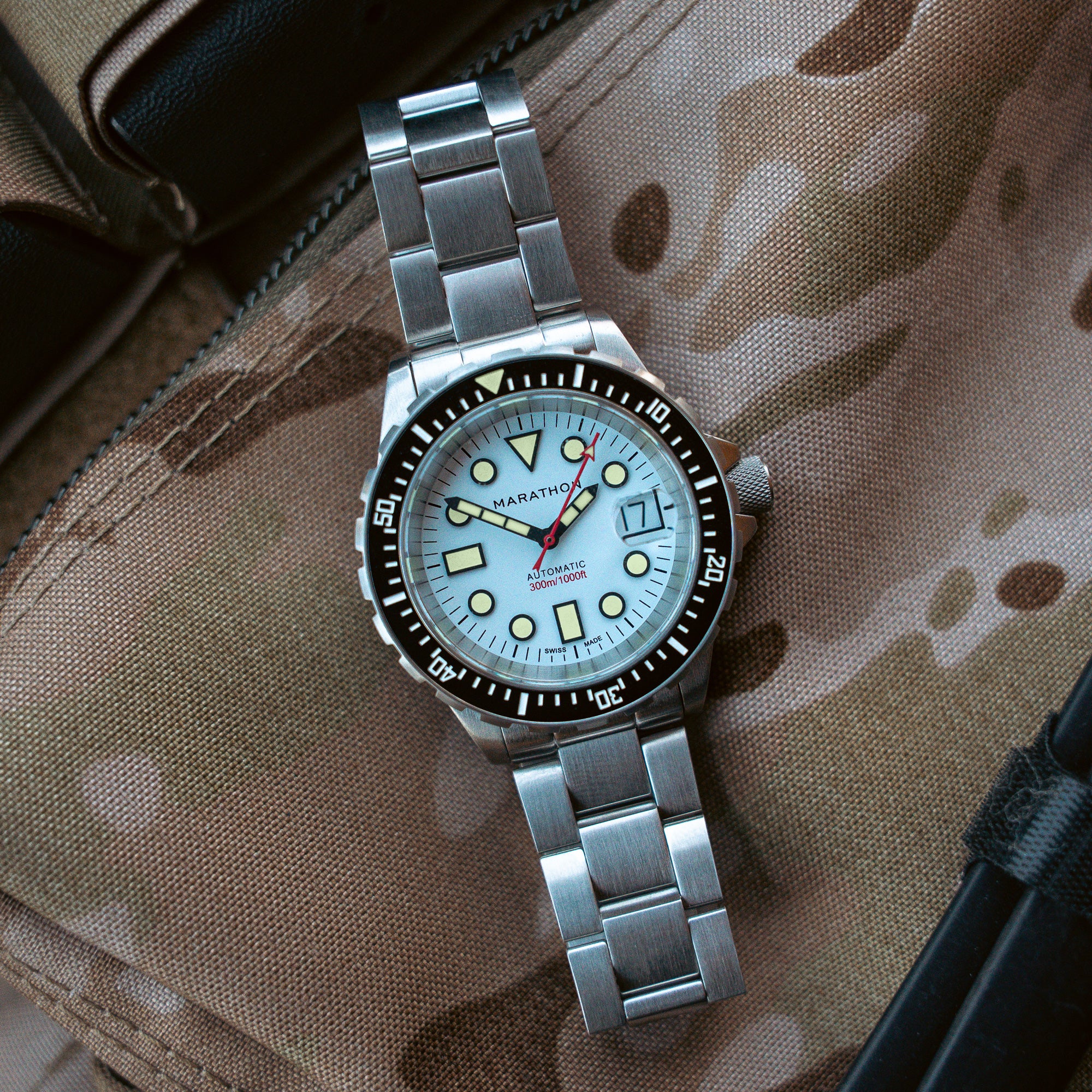 36mm Arctic Original SAR w/ Date with Stainless Steel Bracelet (OSAR-D) - Image 38
