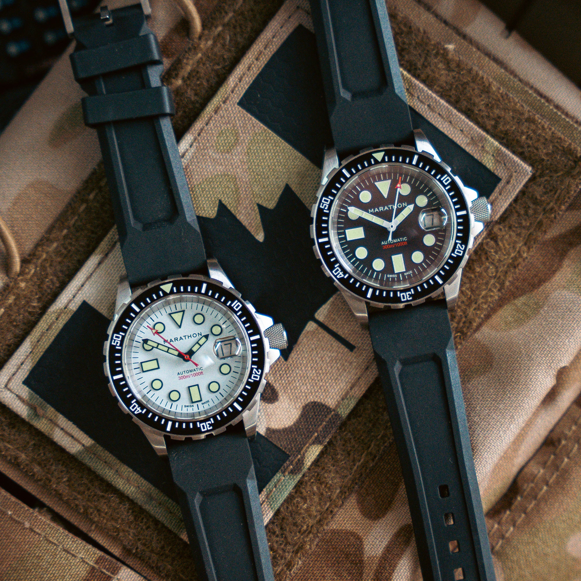 36mm Original SAR w/ Date on 3-Piece Rubber Strap Kit (OSAR-D) - Image 5
