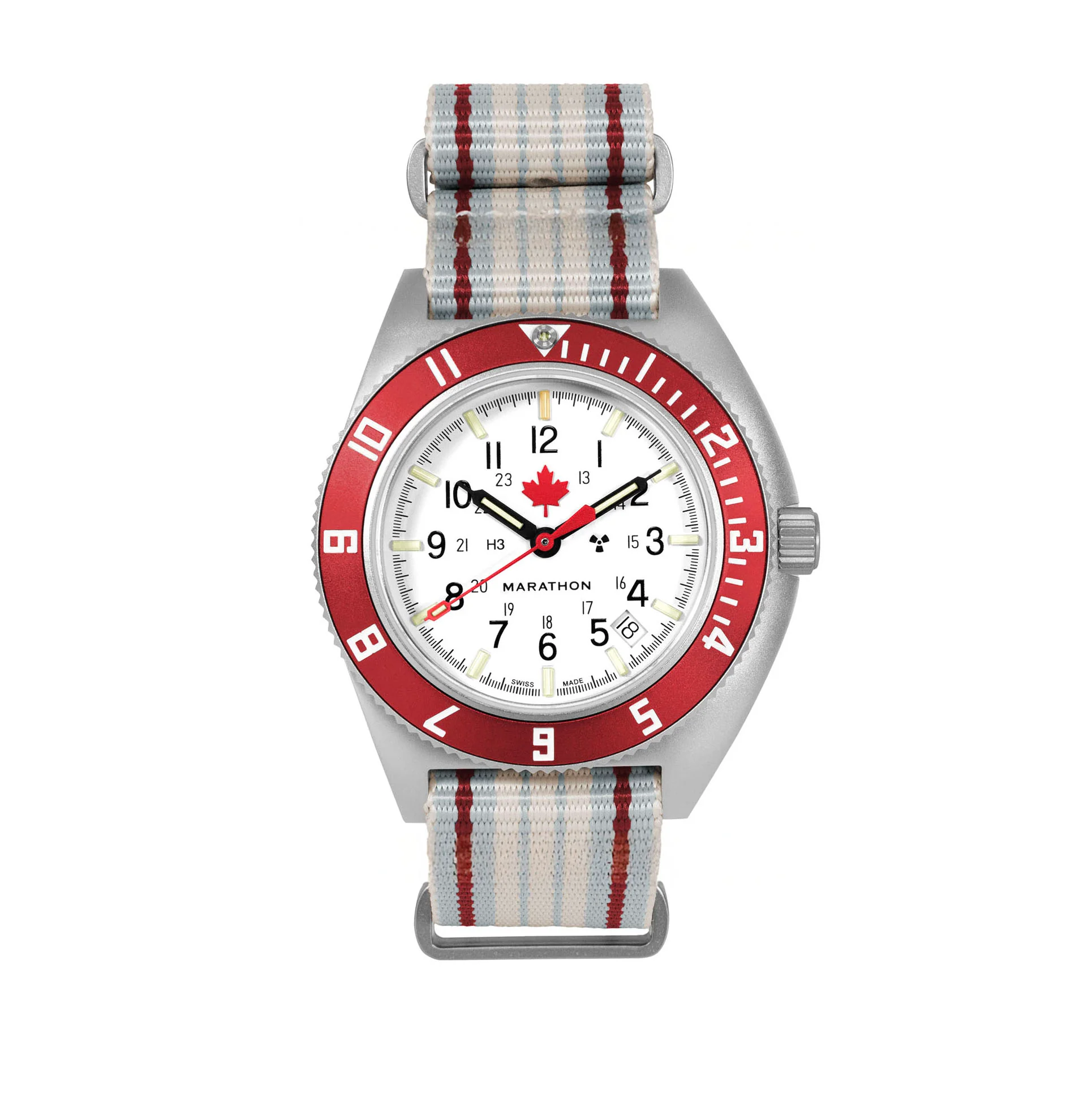 41mm Arctic ADANAC Steel Navigator w/ Date Automatic (SSNAV-D AUTO) - Canada