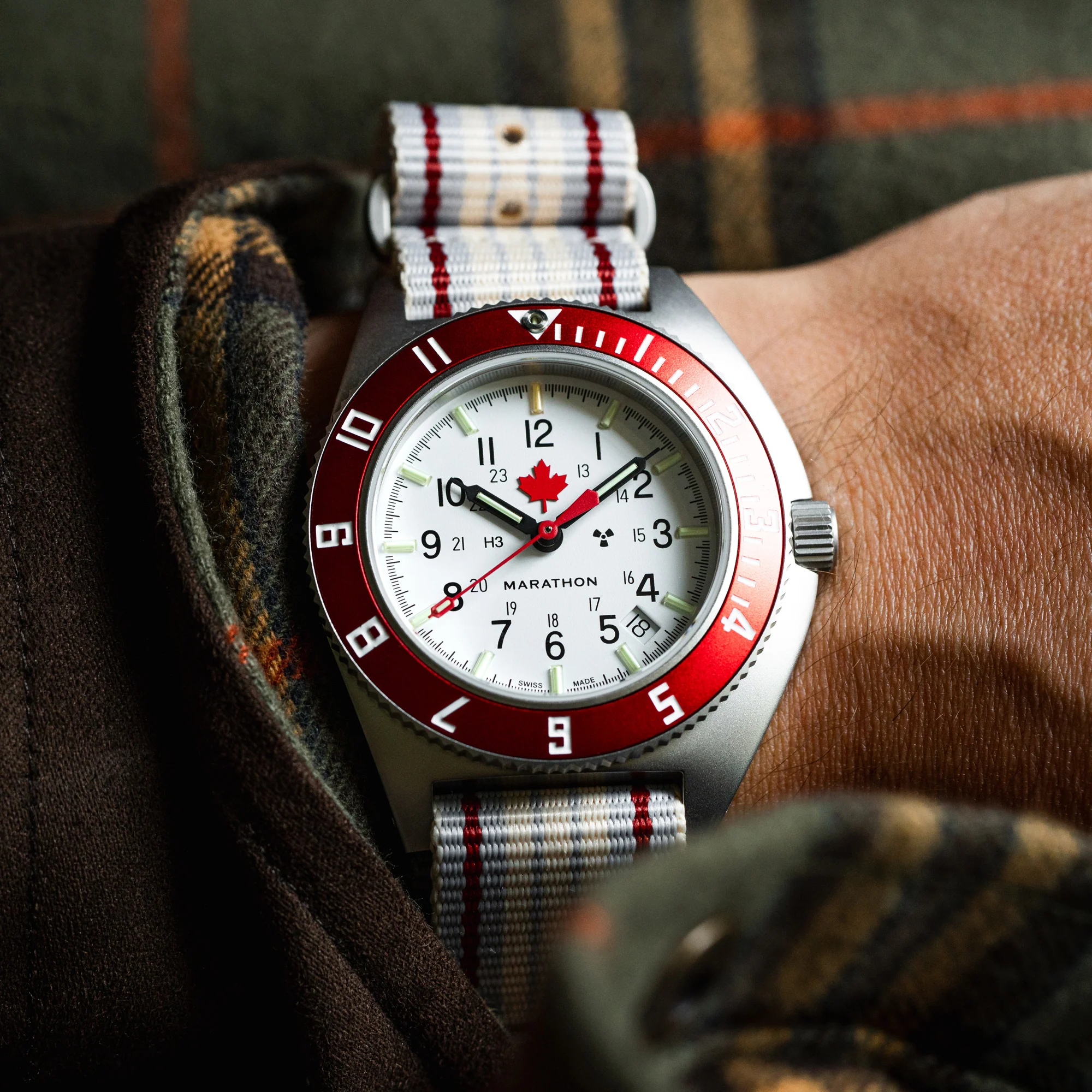 41mm Arctic ADANAC Steel Navigator w/ Date Automatic (SSNAV-D AUTO) - Canada - Image 6