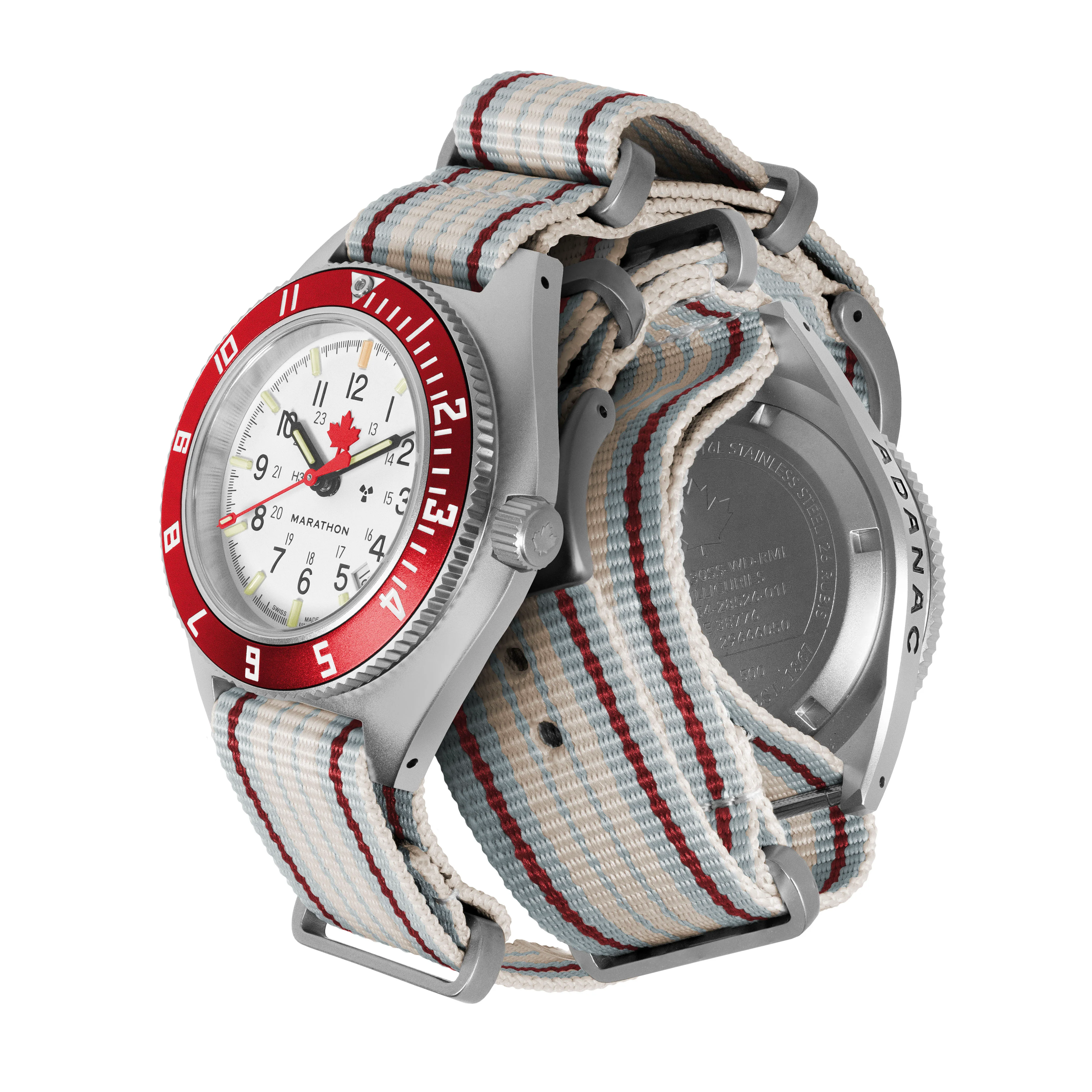 41mm Arctic ADANAC Steel Navigator w/ Date Automatic (SSNAV-D AUTO) - Canada - Image 7