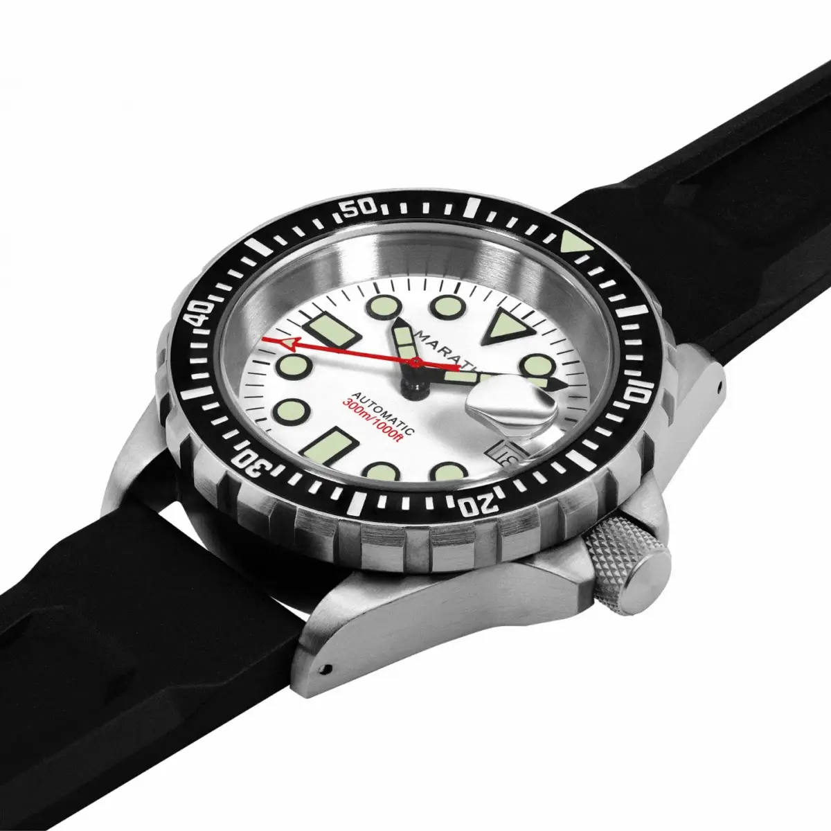 41mm Arctic Original SAR w/ Date on 3-Piece Rubber Strap Kit (OSAR-D) - Image 2
