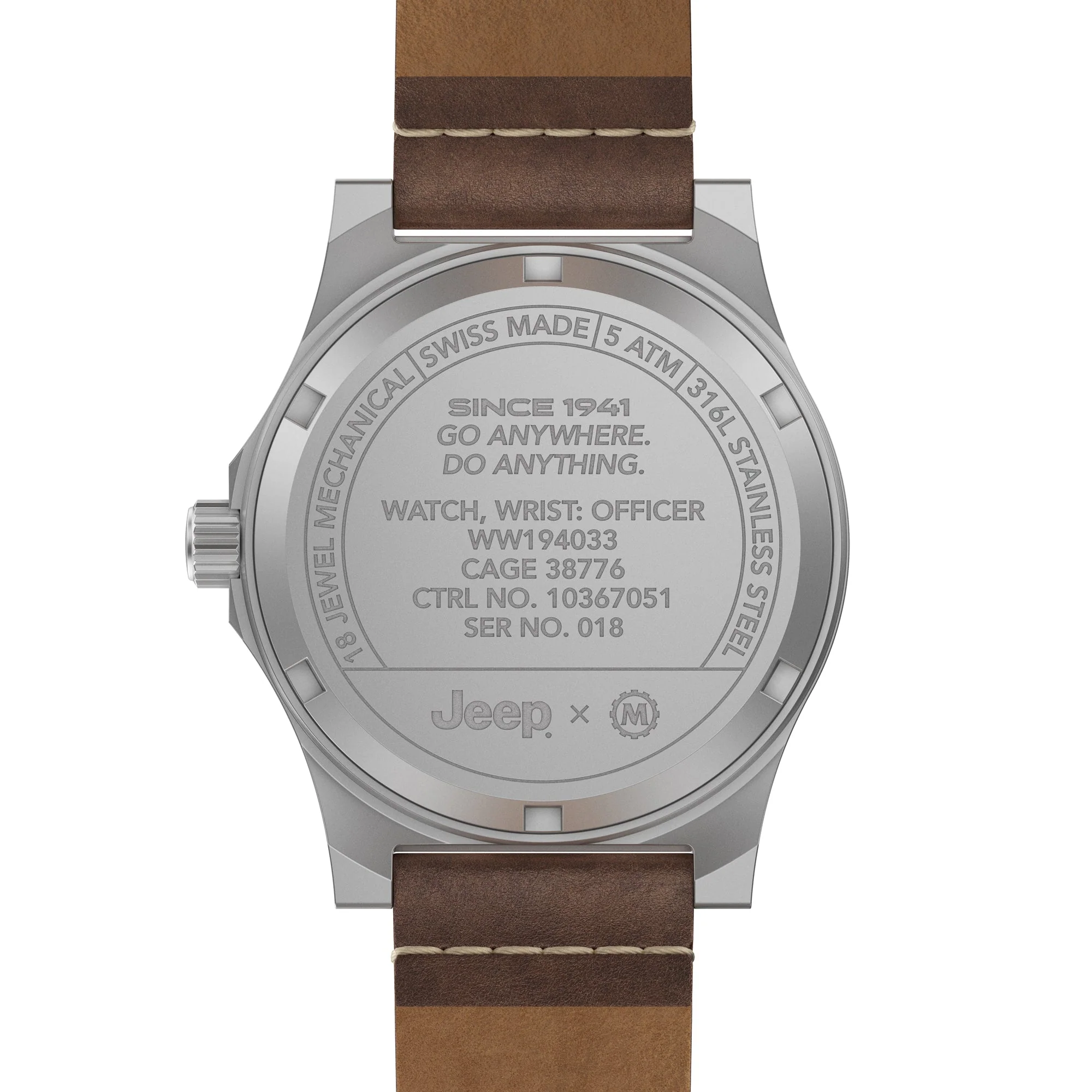 41mm Jeep® Willys SSGPM (Officer's Mechanical) - Image 4