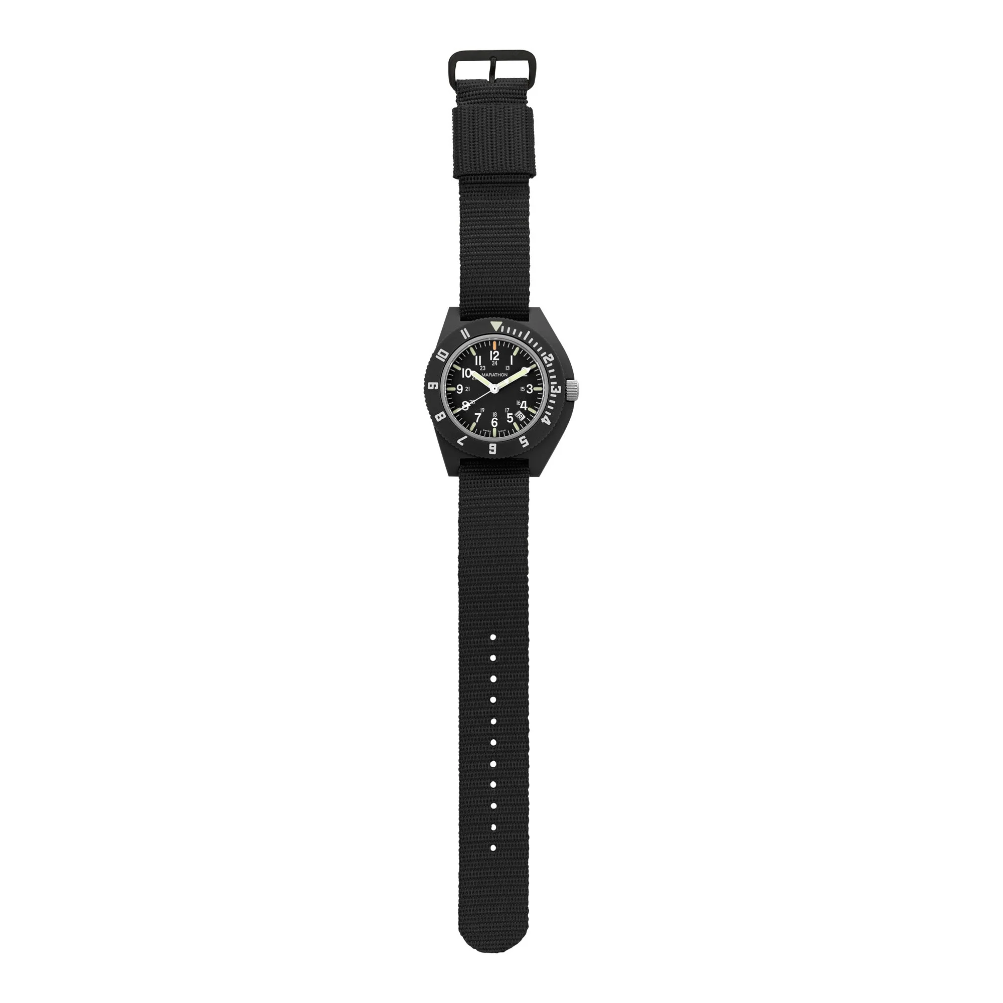 41mm MaraGlo Black Navigator w/ Date (NAV-DM) - Image 11