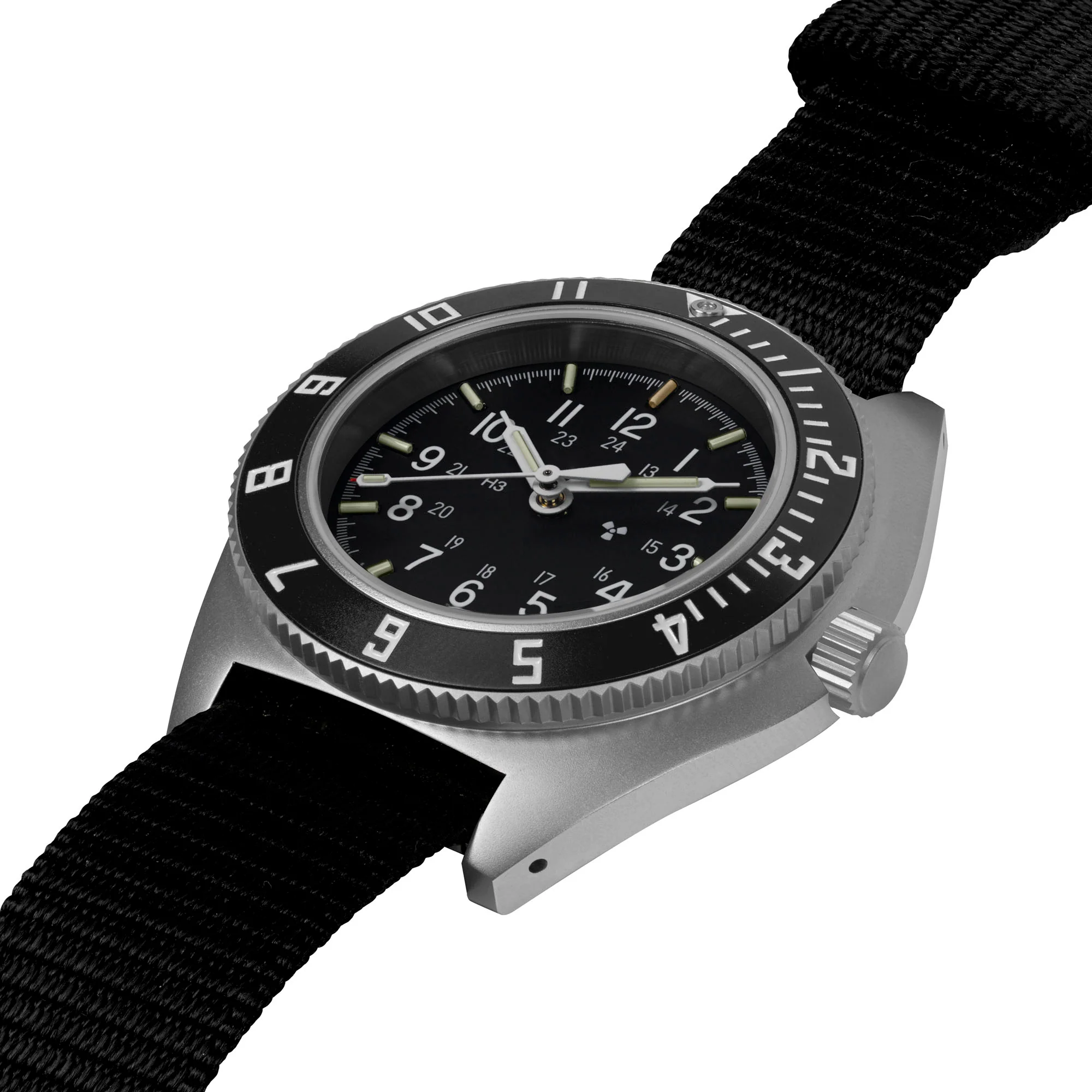 41mm Steel Navigator Automatic (SSNAV Auto) on Ballistic Nylon - Image 4