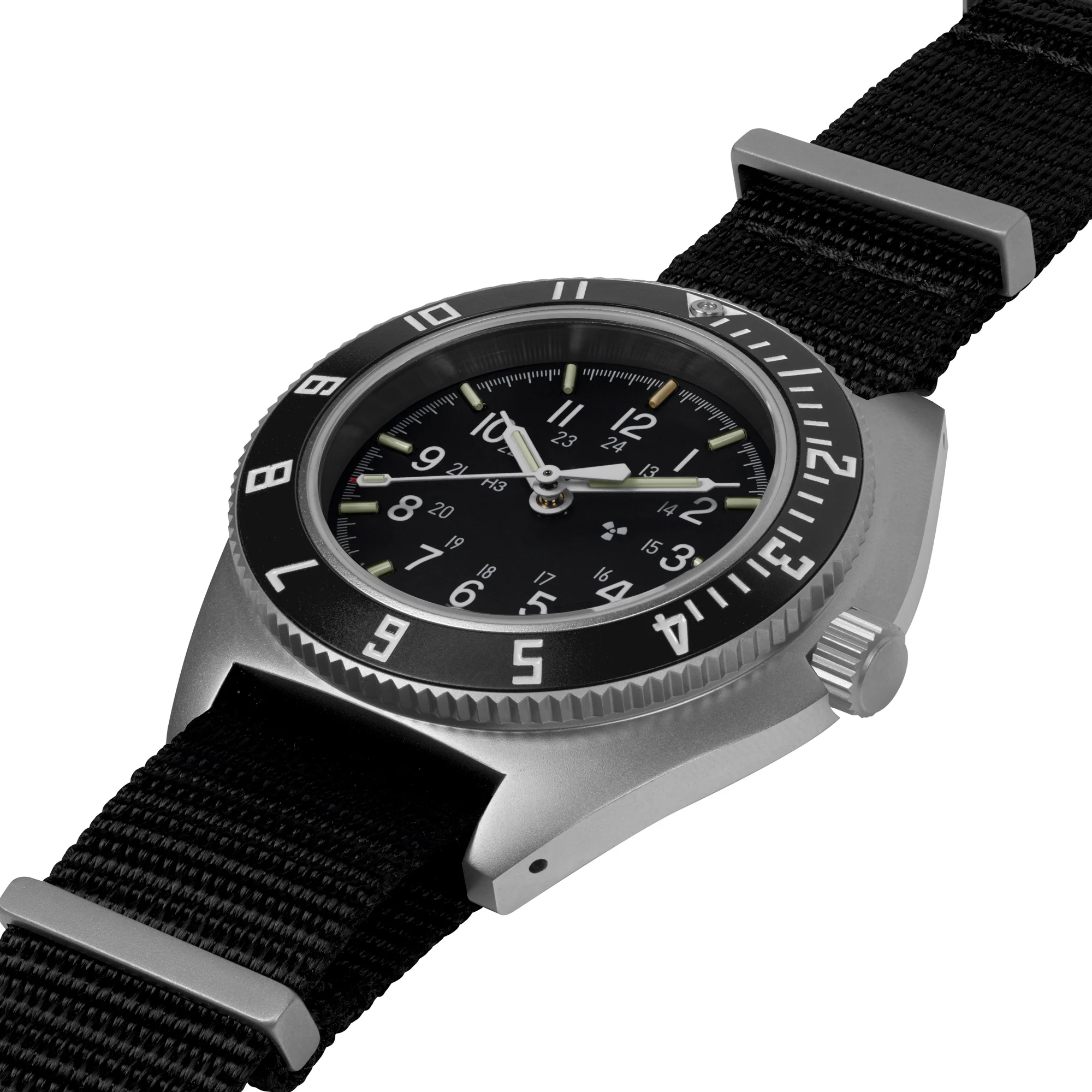 41mm Steel Navigator Automatic (SSNAV Auto) on Nylon DEFSTAN - Image 4