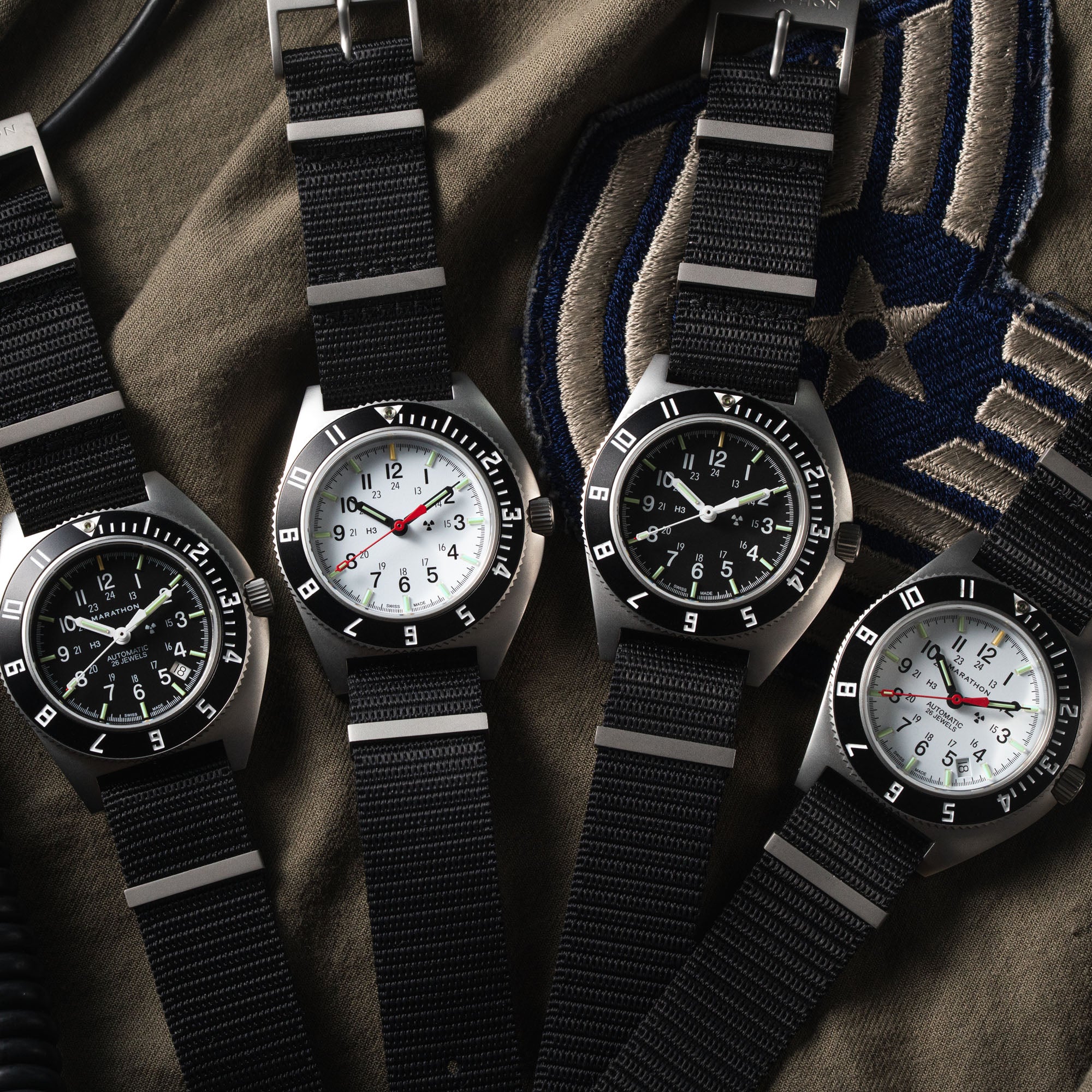 41mm Steel Navigator Automatic (SSNAV Auto) on Nylon DEFSTAN - Image 8
