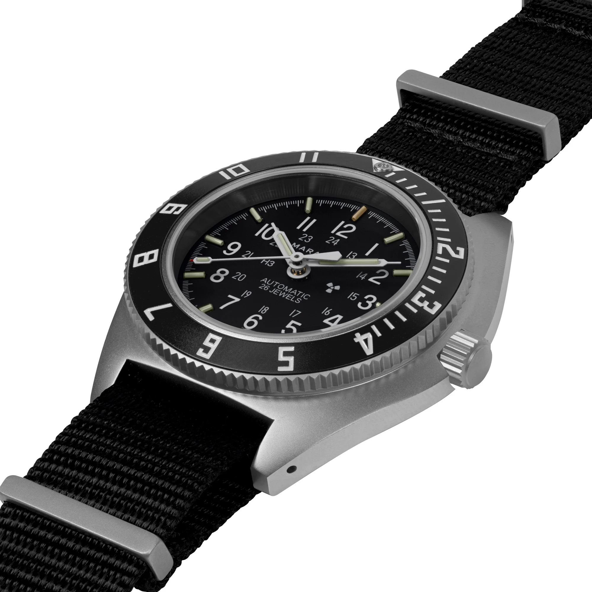 41mm Steel Navigator w/ Date Automatic (SSNAV-D AUTO) on Nylon DEFSTAN - Image 4