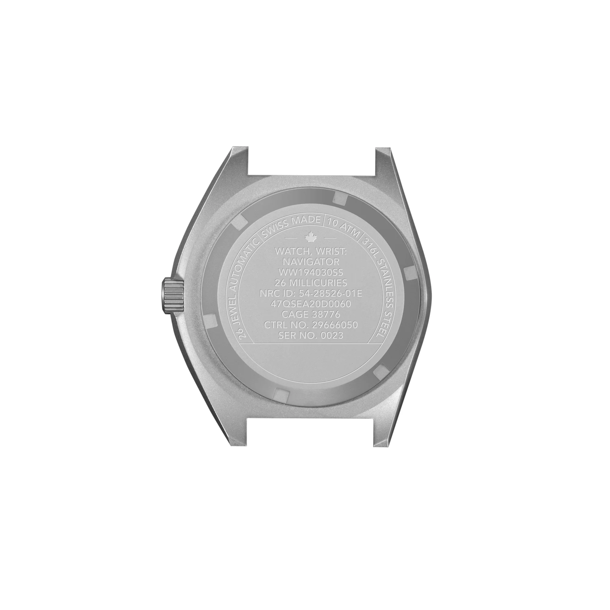 41mm Steel Navigator w/ Date Automatic (SSNAV-D AUTO) on Nylon DEFSTAN - Image 6