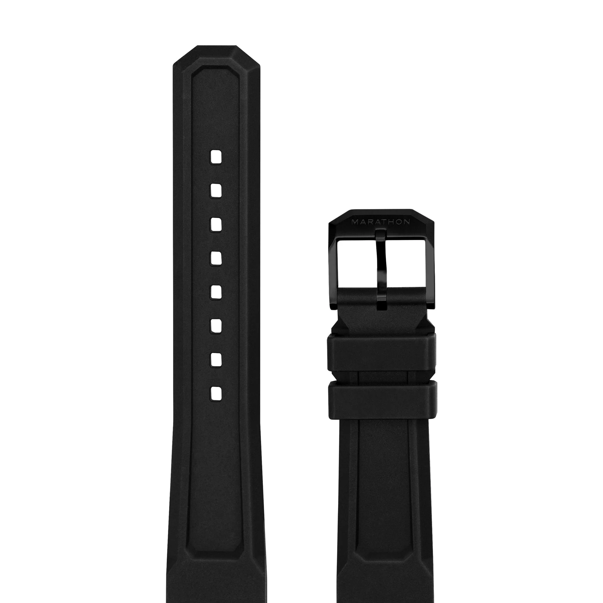 3-Piece Rubber Strap Kit, Anthracite, 20mm - Image 3