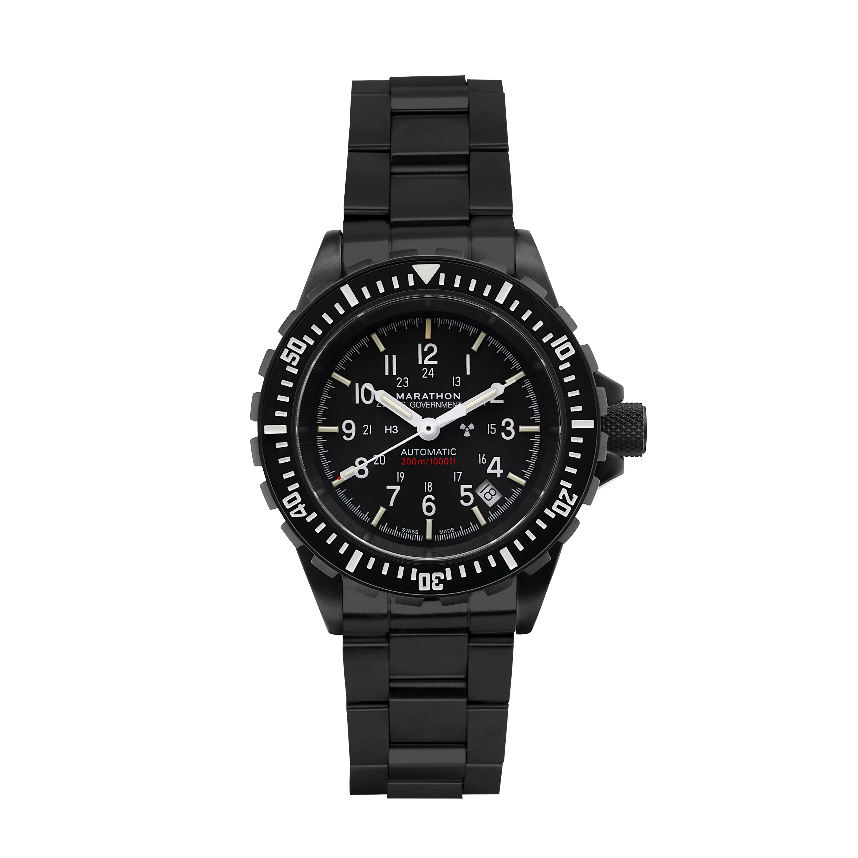 41mm Anthracite Large Diver's Automatic (GSAR) with Stainless Steel Bracelet - Image 13
