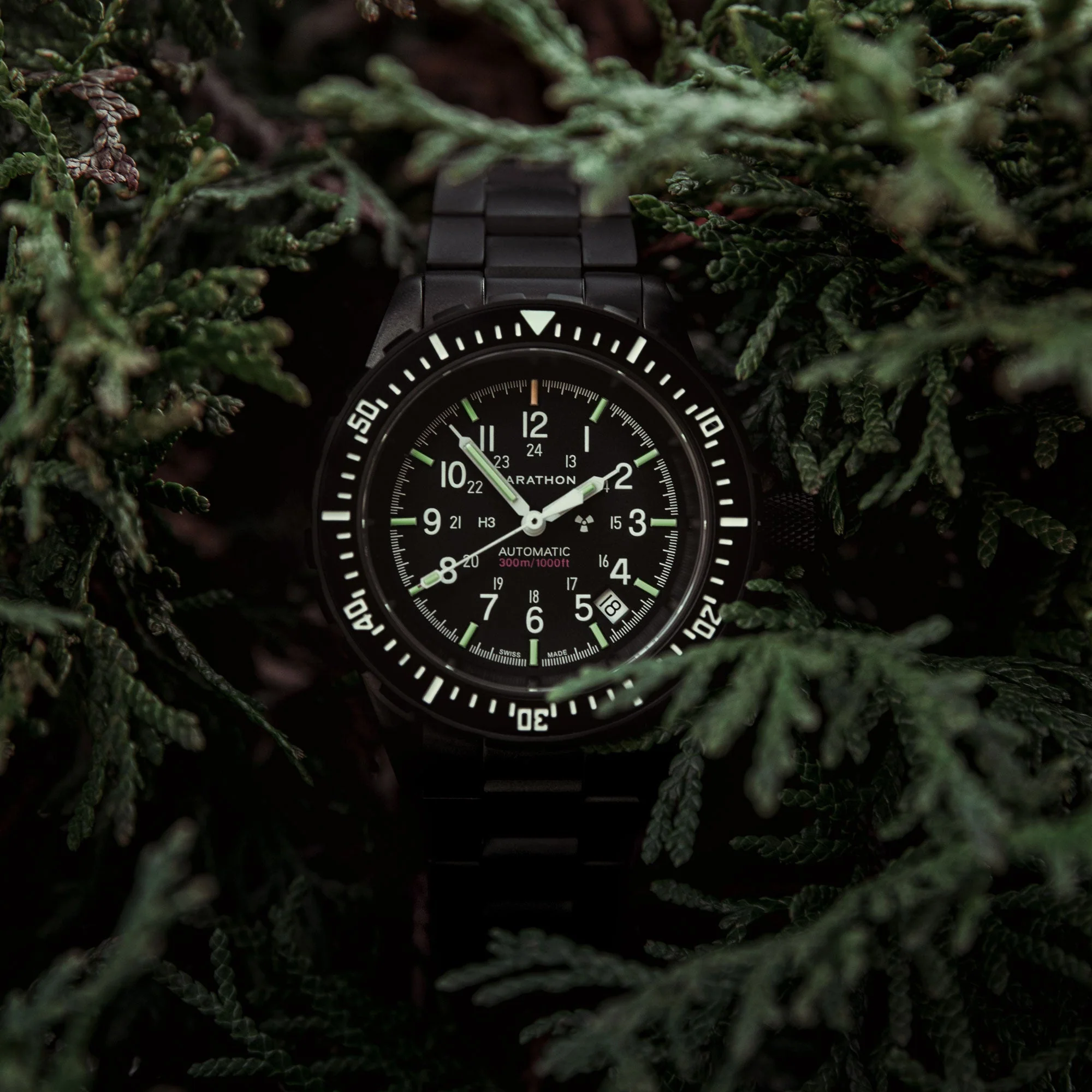 41mm Anthracite Large Diver's Automatic (GSAR) with Stainless Steel Bracelet - Image 19