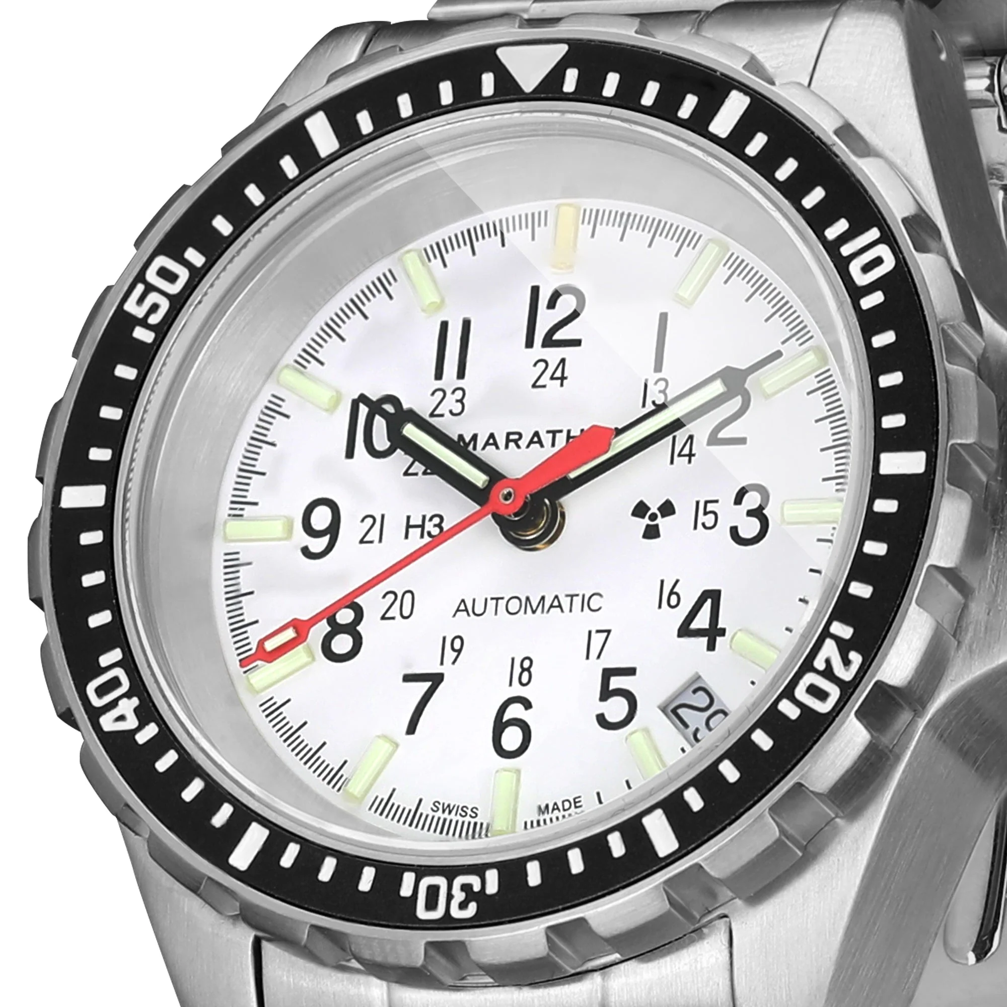 36mm Arctic Edition Medium Diver's Automatic (MSAR Auto) with Stainless Steel Bracelet - - Image 12