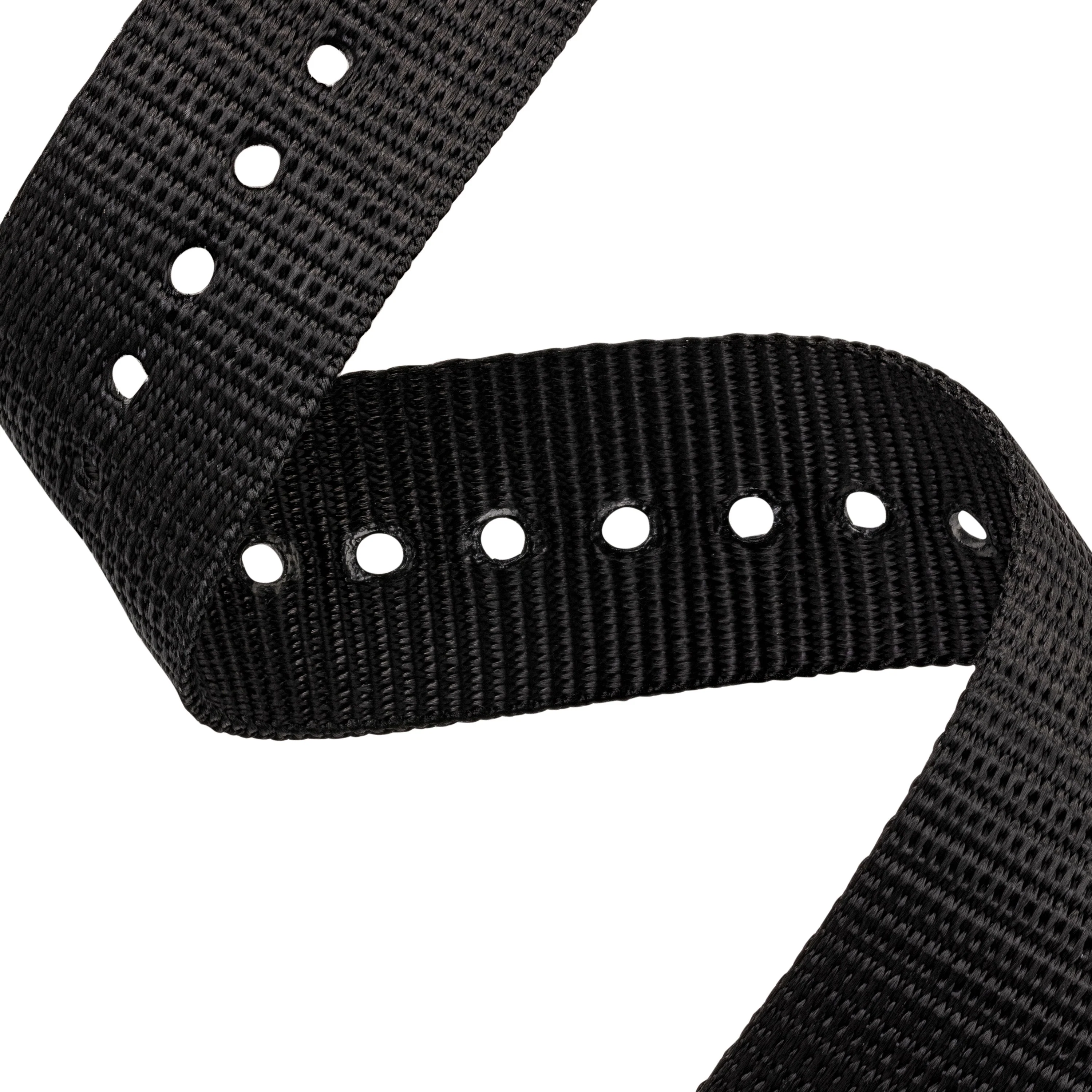 Nylon DEFSTAN Strap with Parkerized Hardware, 20mm, Black - Image 4
