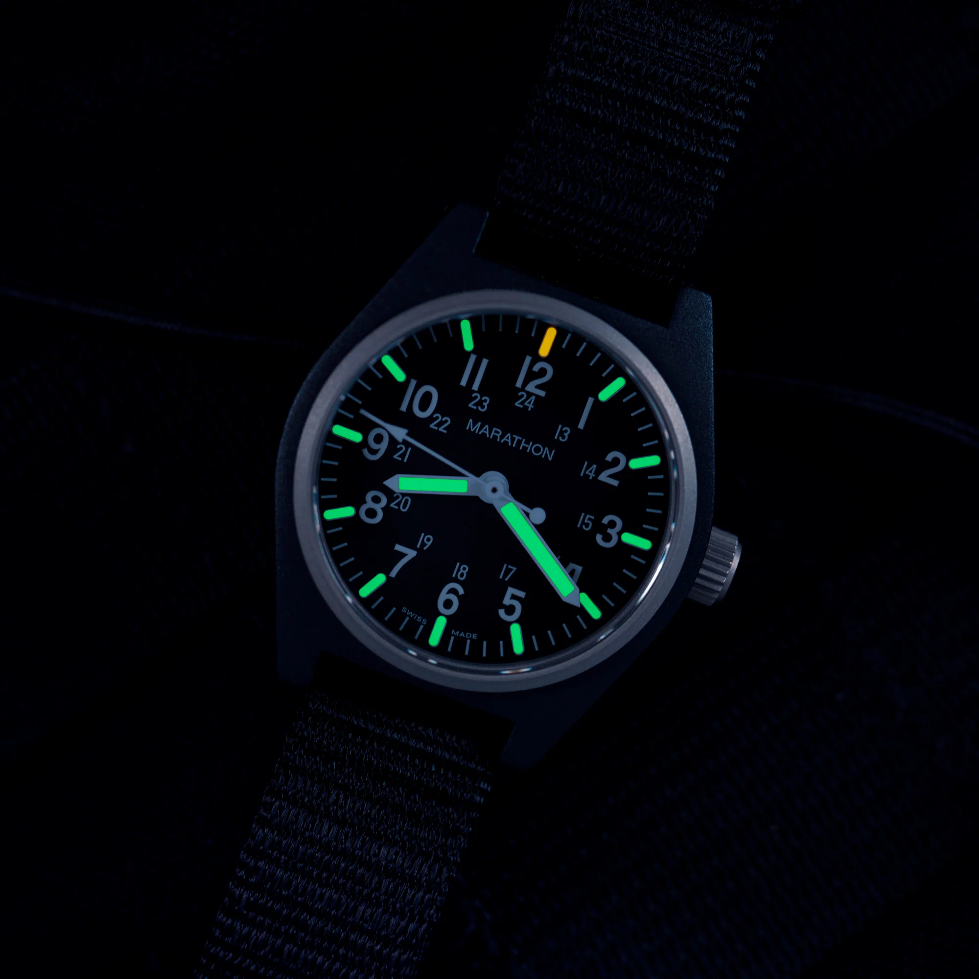 34mm Black General Purpose Quartz with MaraGlo (GPQ) - Image 12