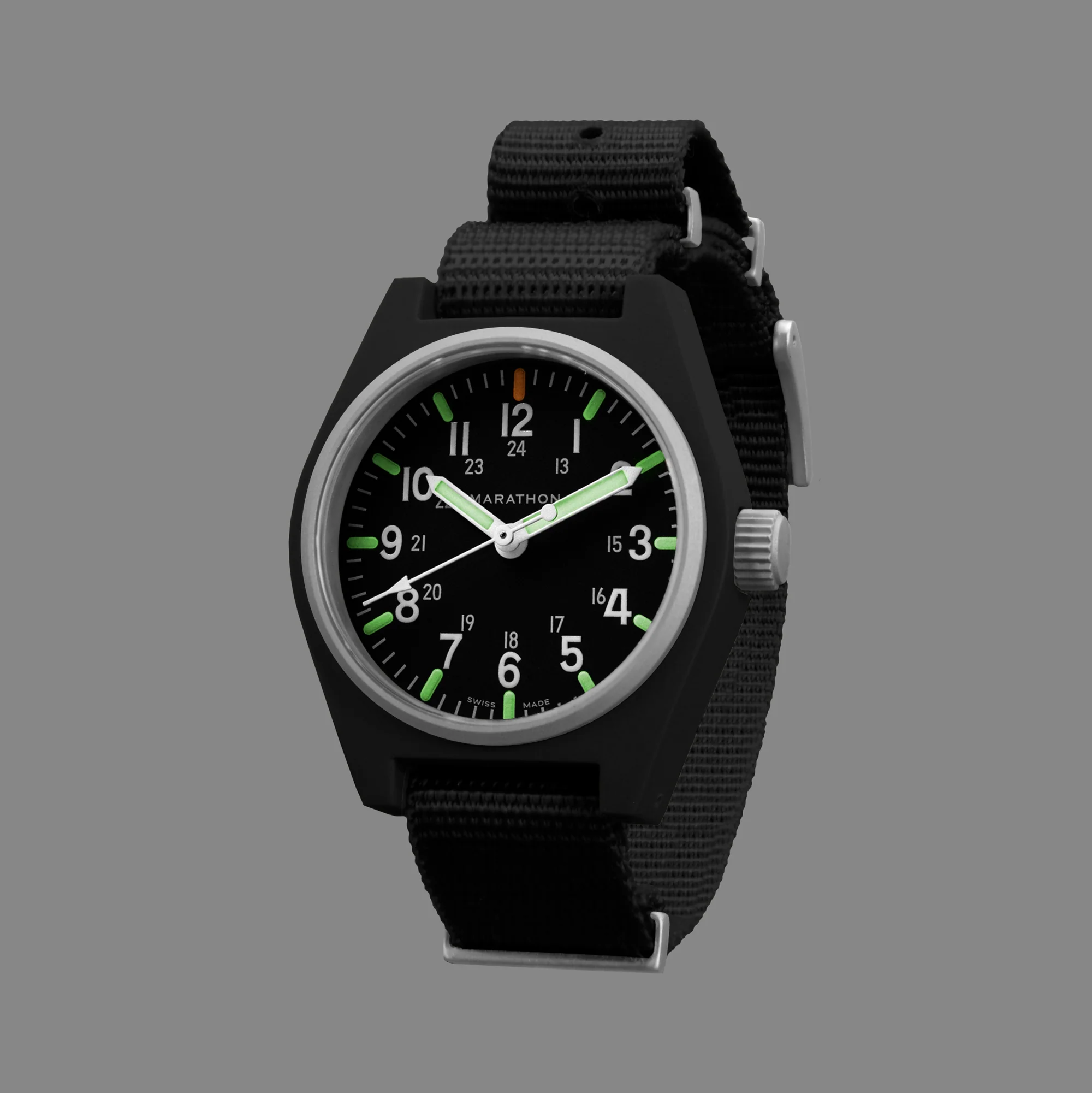 34mm Black General Purpose Quartz with MaraGlo (GPQ) - Image 5