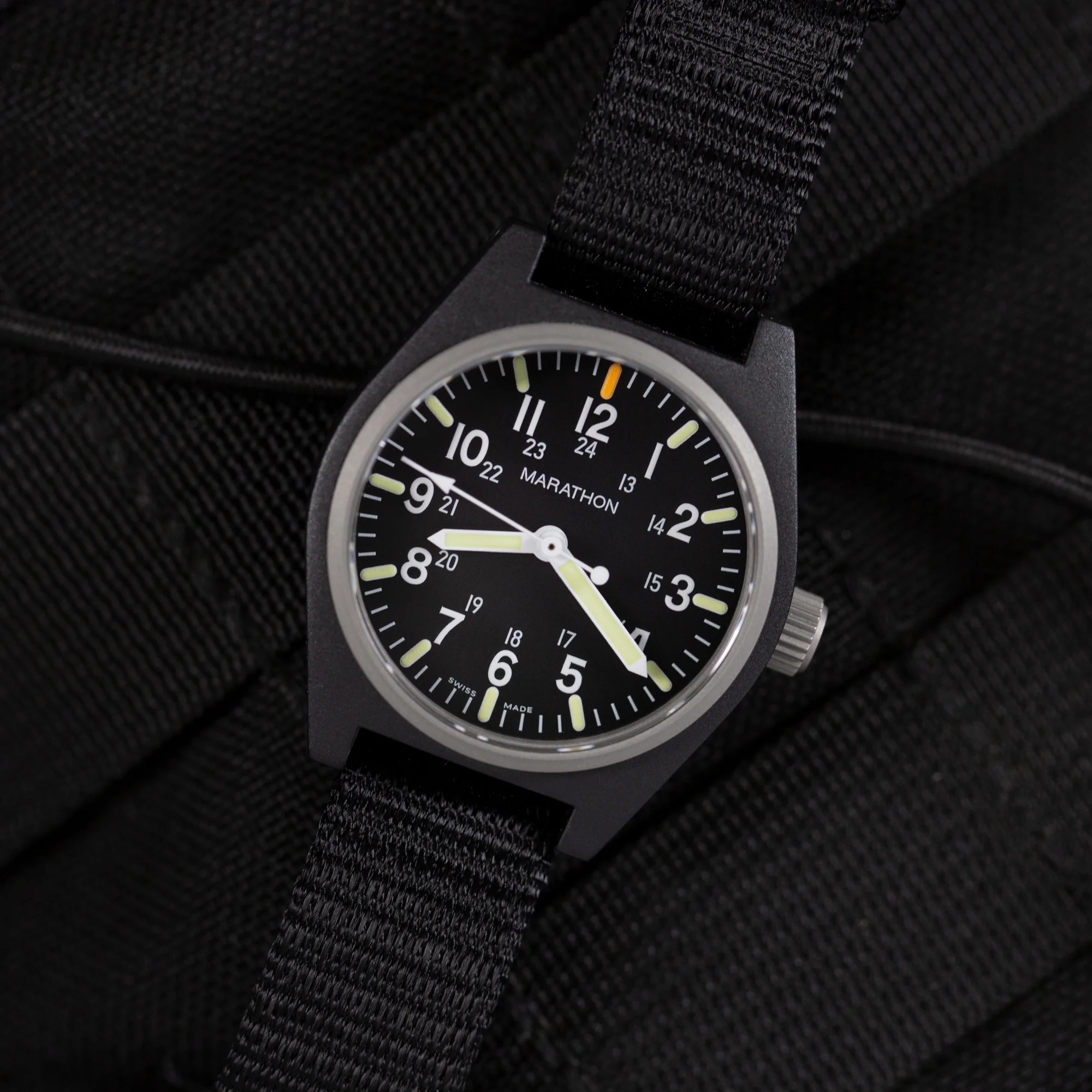 34mm Black General Purpose Quartz with MaraGlo (GPQ) - Image 8
