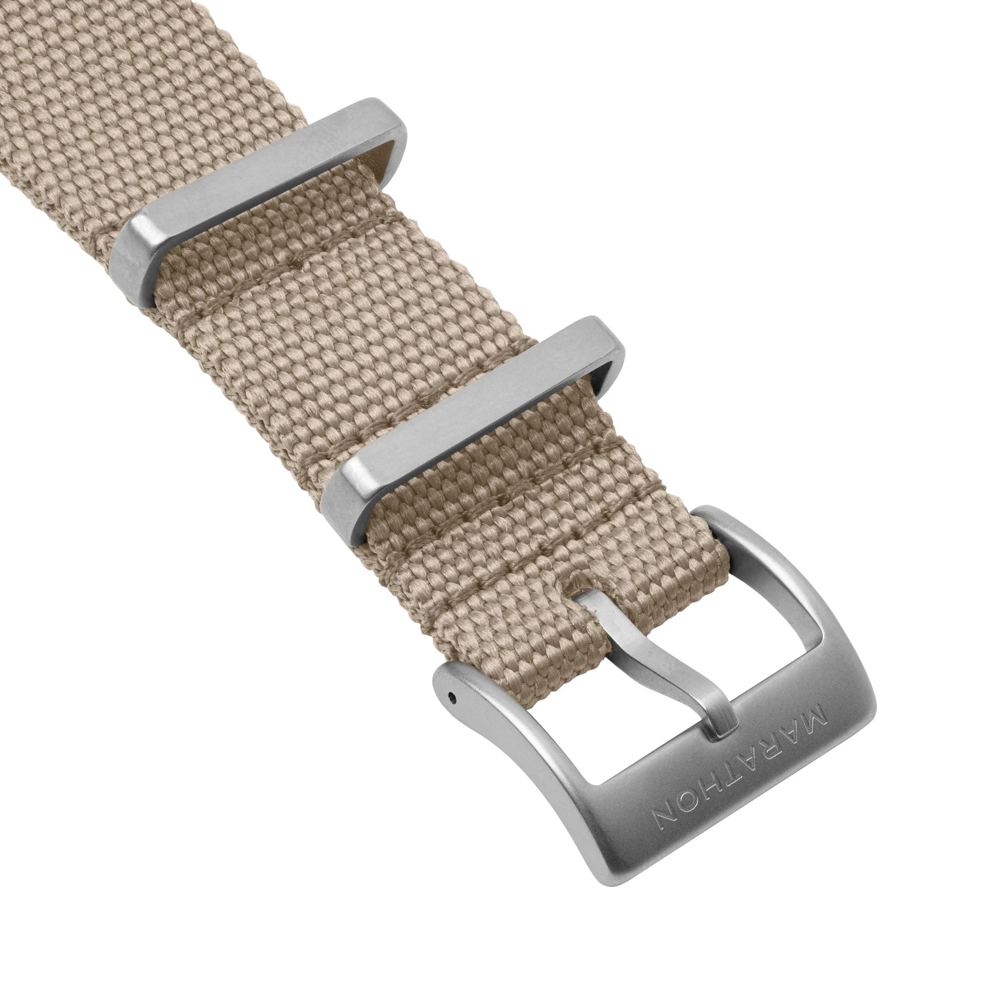 Nylon Canvas DEFSTAN Strap, Parkerized, Sand, 20mm - Image 6