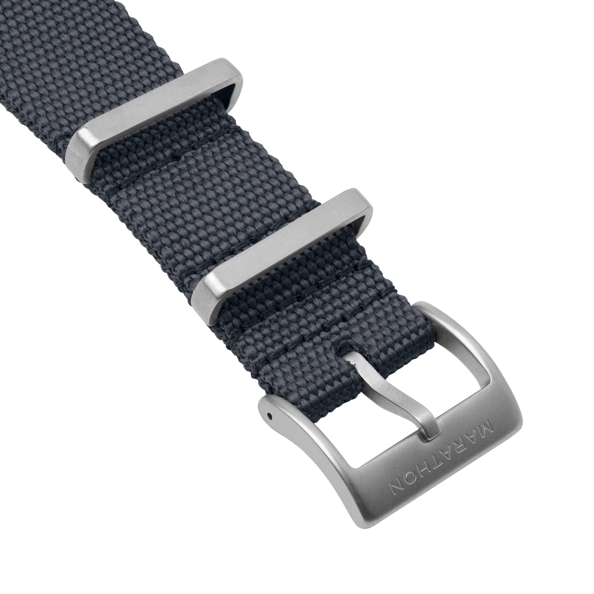 Nylon Canvas DEFSTAN Strap, Parkerized, Slate, 20mm - Image 5
