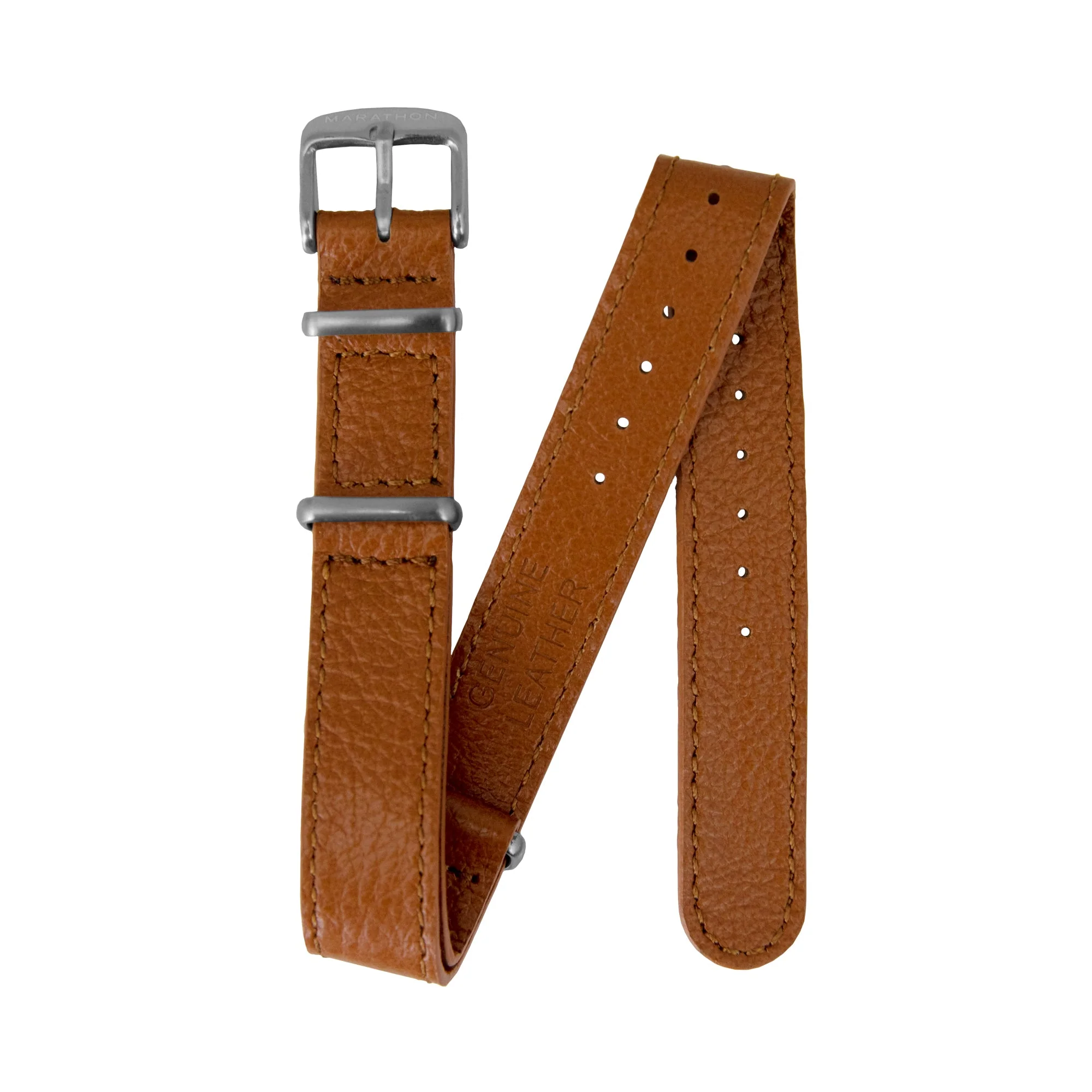 Leather DEFSTAN Strap, Classic Tan, 16mm - Image 3