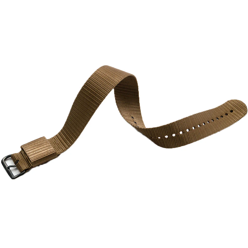 Ballistic Nylon Strap, Desert Tan, 20mm - Image 4