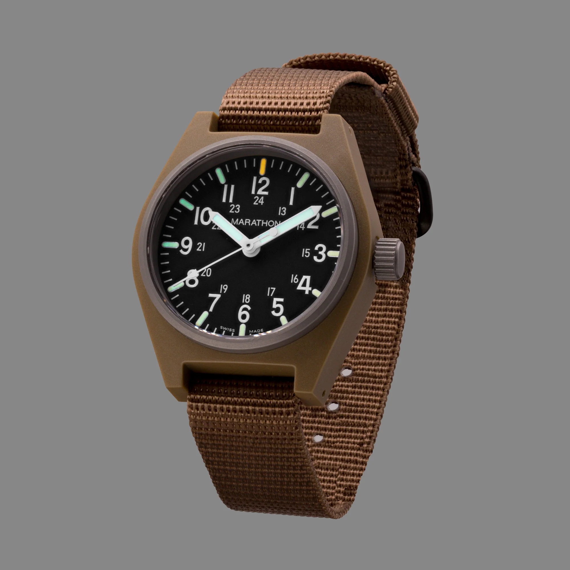 34mm Desert Tan General Purpose Quartz with MaraGlo (GPQ) - Image 11