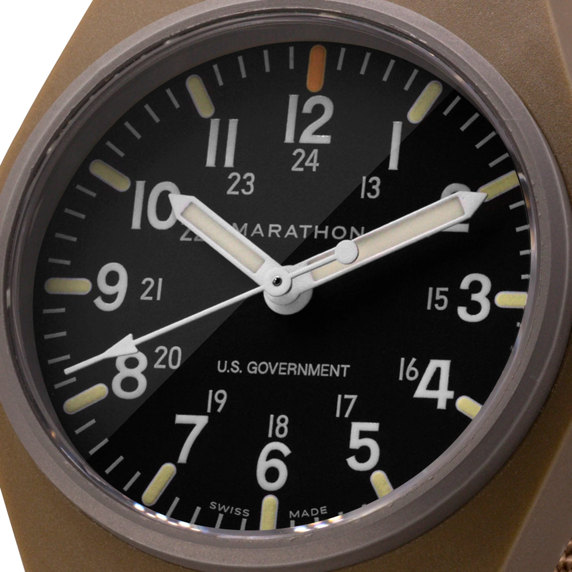 34mm Desert Tan General Purpose Quartz with MaraGlo (GPQ) - Image 13