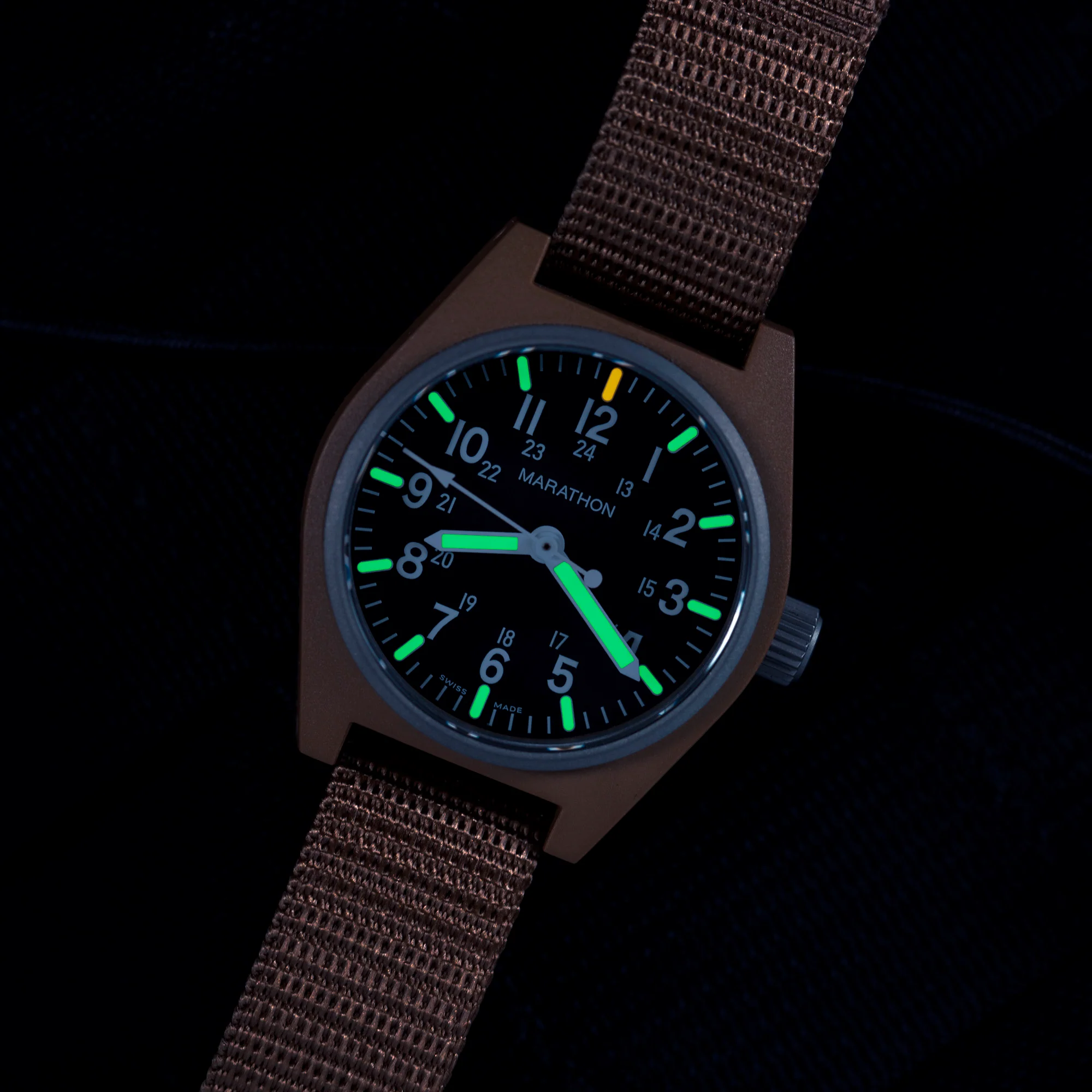 34mm Desert Tan General Purpose Quartz with MaraGlo (GPQ) - Image 15