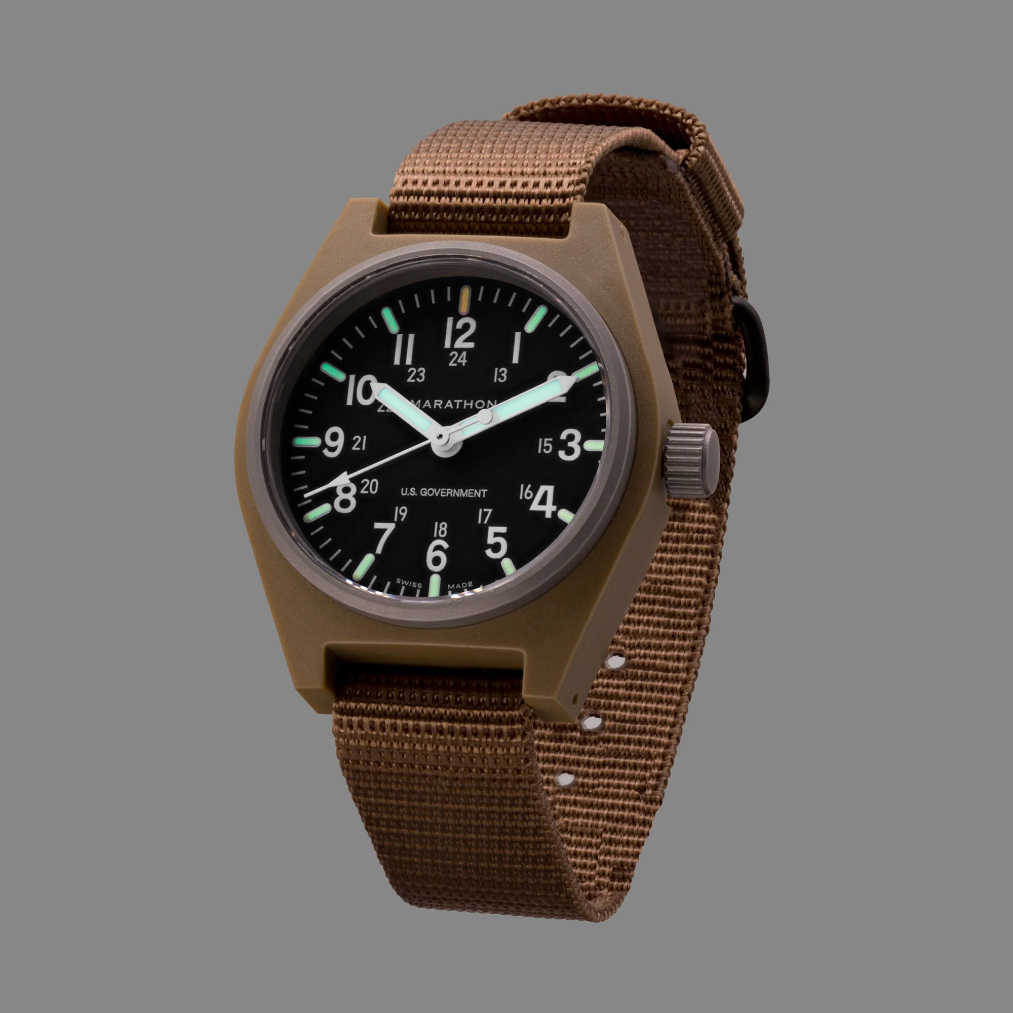 34mm Desert Tan General Purpose Quartz with MaraGlo (GPQ) - Image 20
