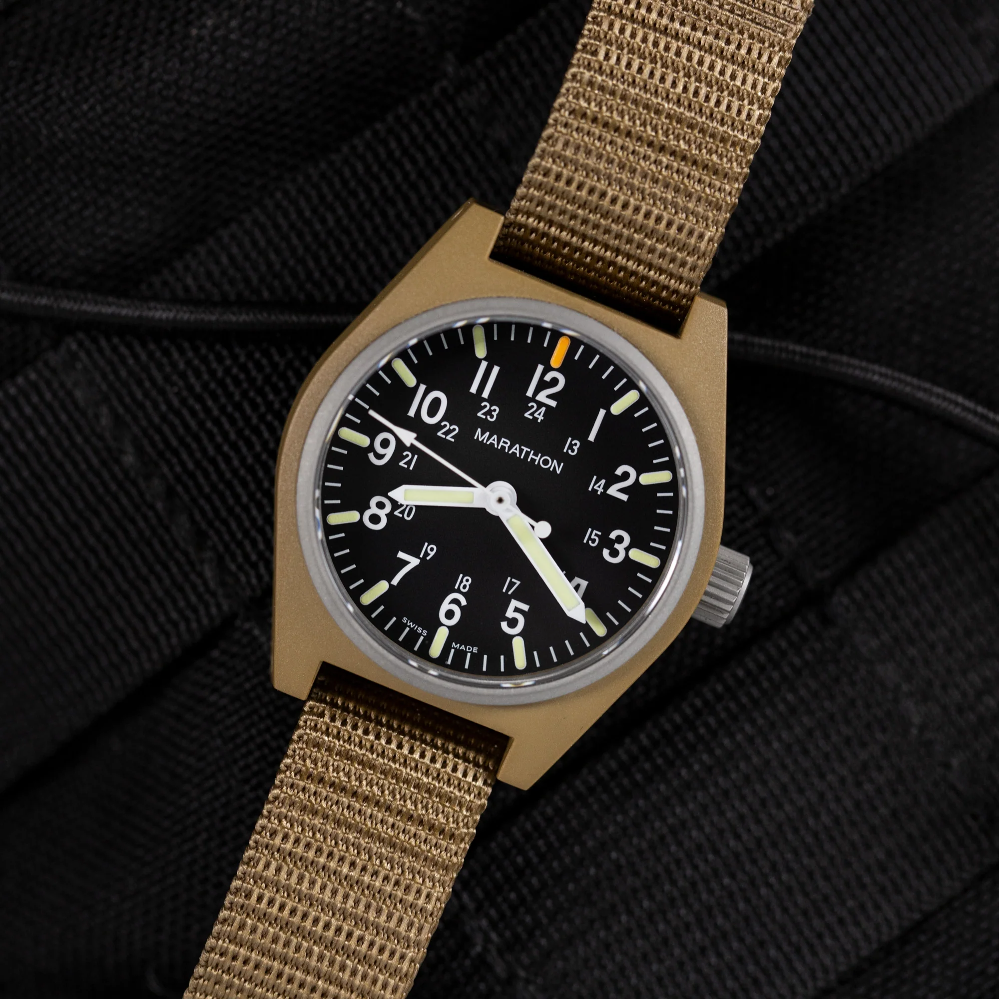34mm Desert Tan General Purpose Quartz with MaraGlo (GPQ) - Image 9