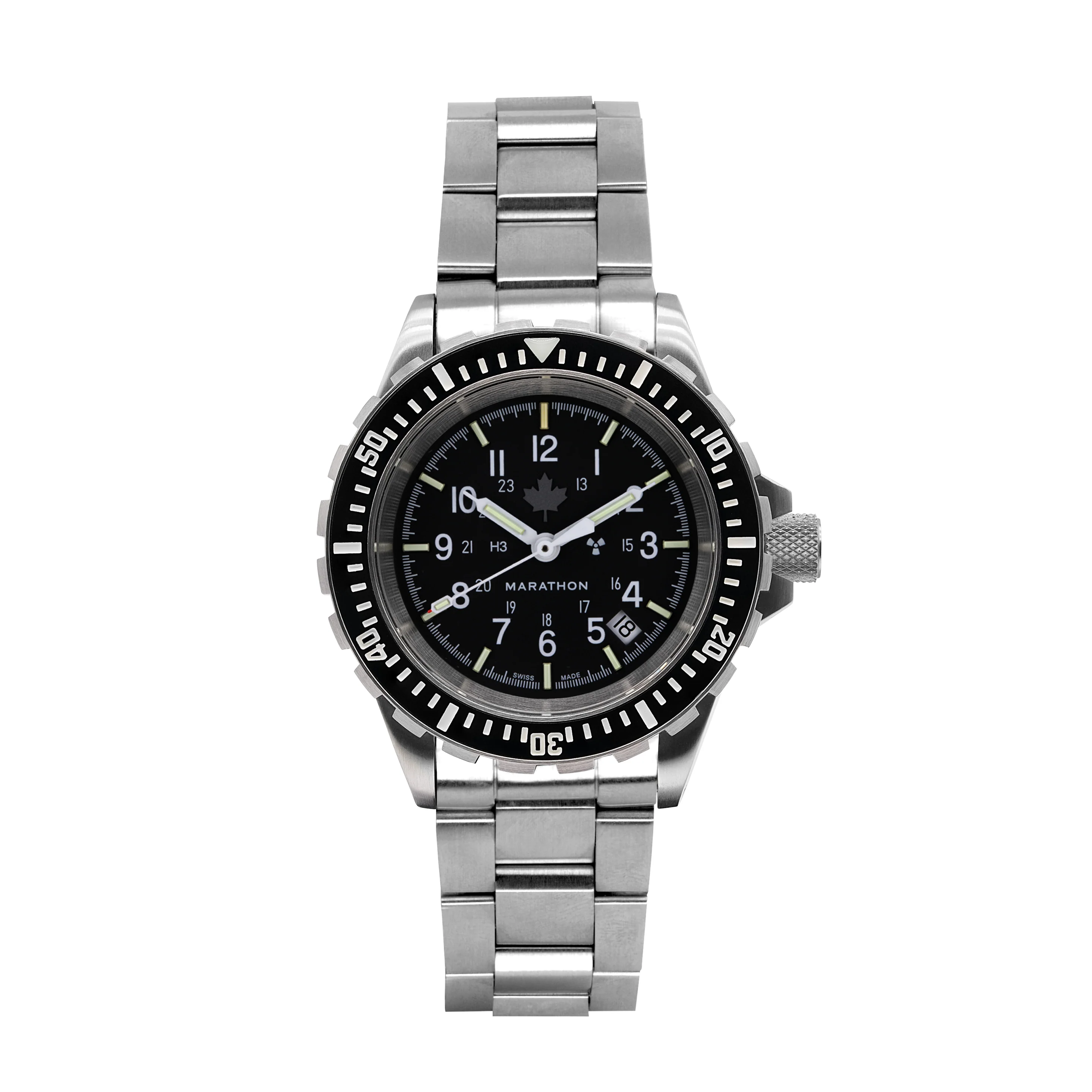 41mm Grey Maple Large Diver's Automatic (GSAR) with Stainless Steel Bracelet - Image 10