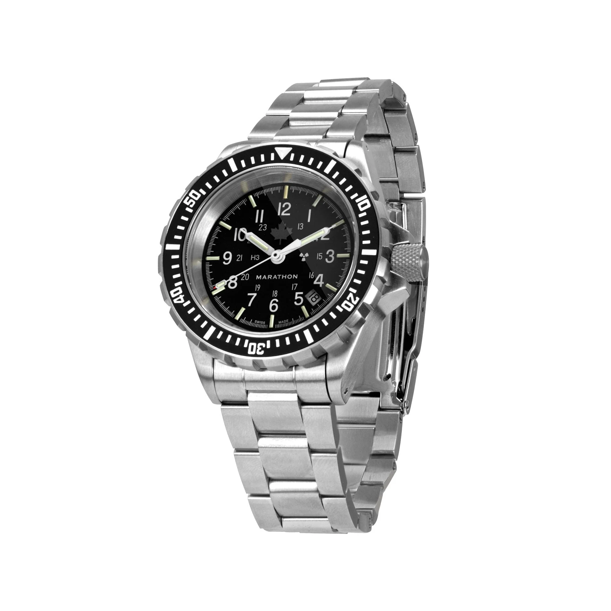 41mm Grey Maple Large Diver's Automatic (GSAR) with Stainless Steel Bracelet - Image 13
