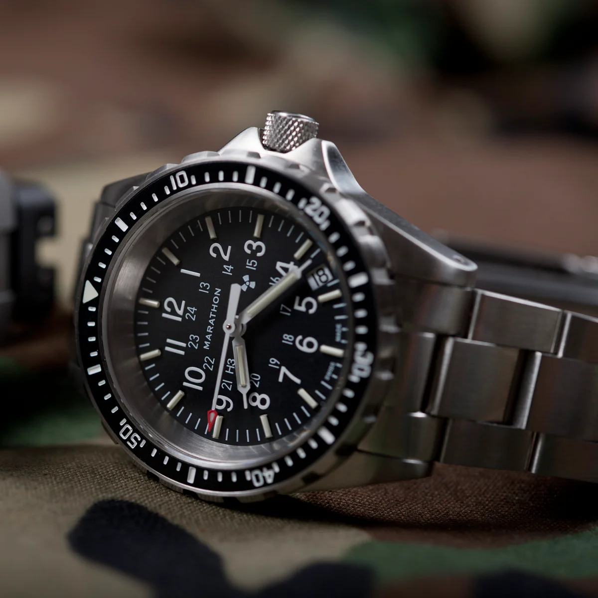36mm Medium Diver's Quartz (MSAR Quartz) with Stainless Steel Bracelet - Image 16