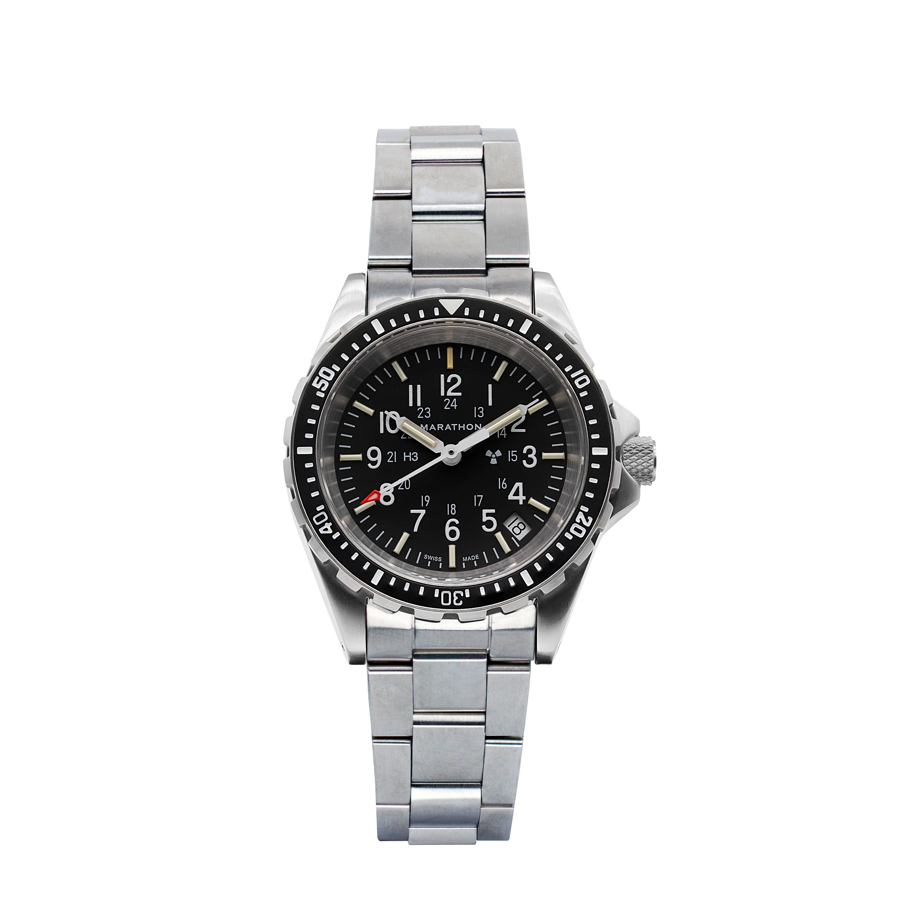 36mm Medium Diver's Quartz (MSAR Quartz) with Stainless Steel Bracelet - Image 20