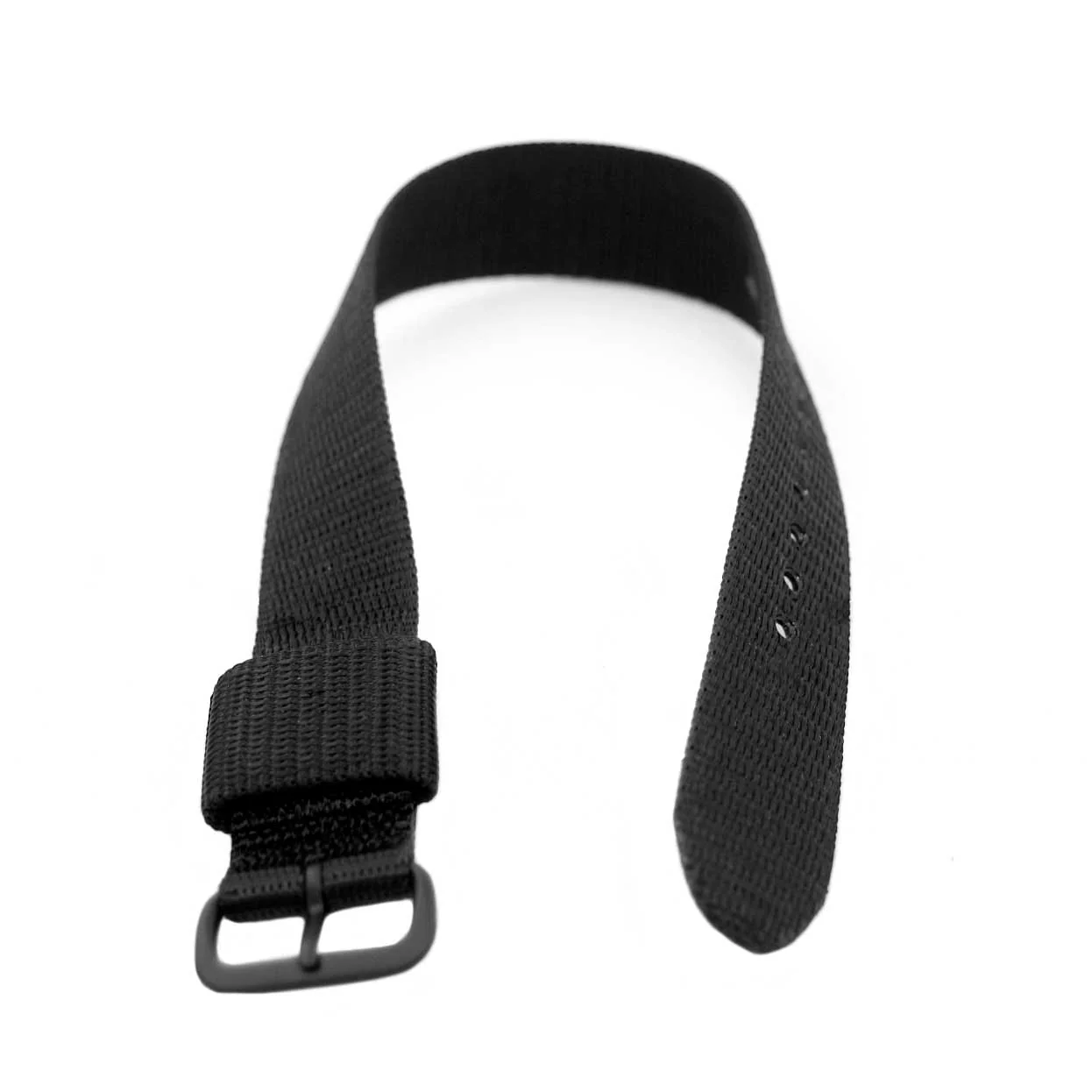 Ballistic Nylon Strap, Black, 22mm - Image 3