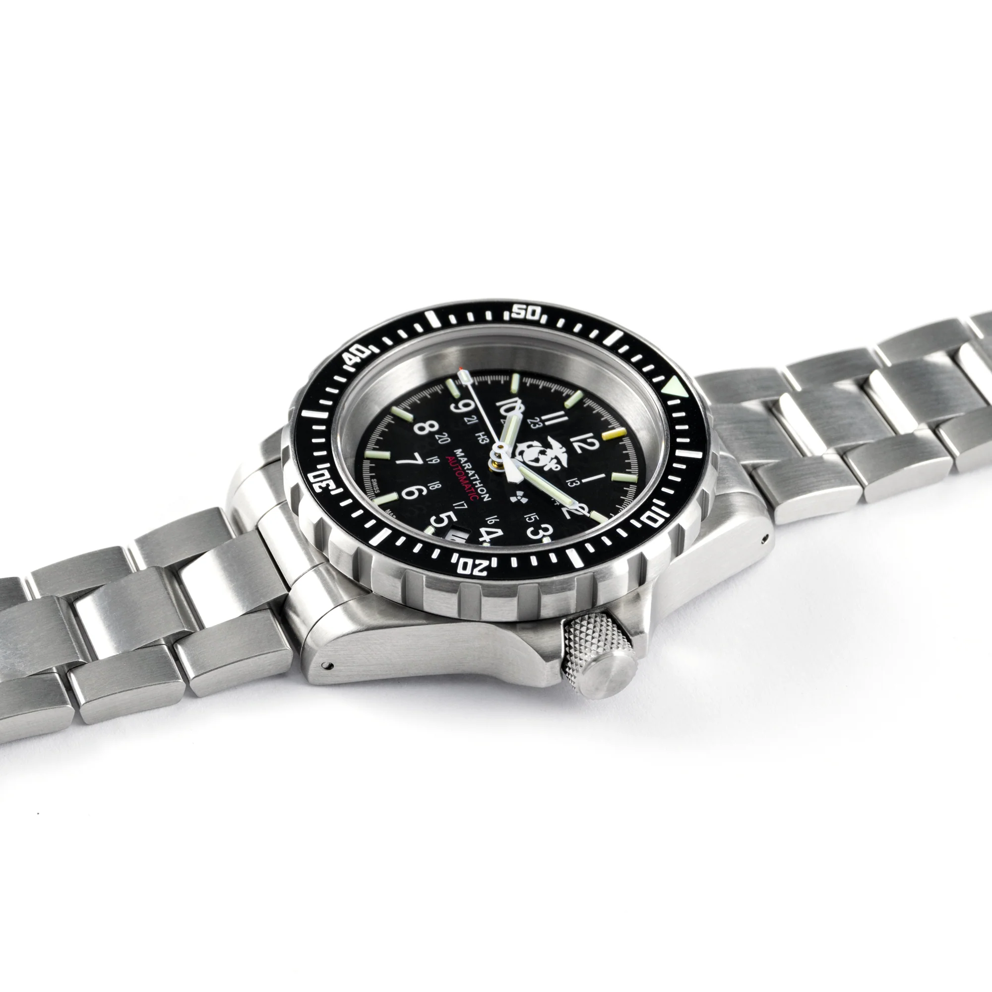 41mm Official USMC™ Large Diver's Automatic (GSAR) with Stainless Steel Bracelet - Image 17