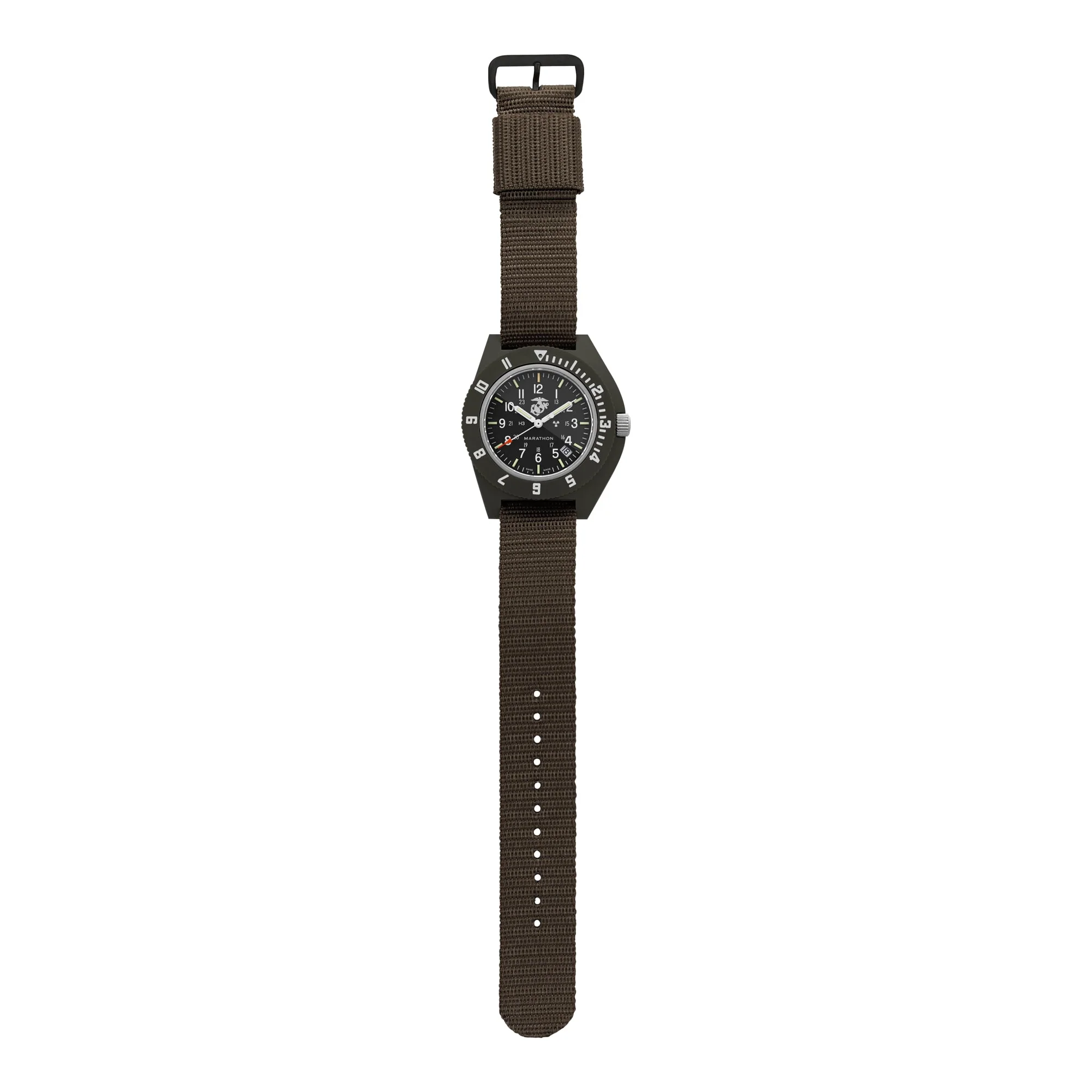 41mm Official USMC Sage Green Pilot's Navigator with Date - Image 10