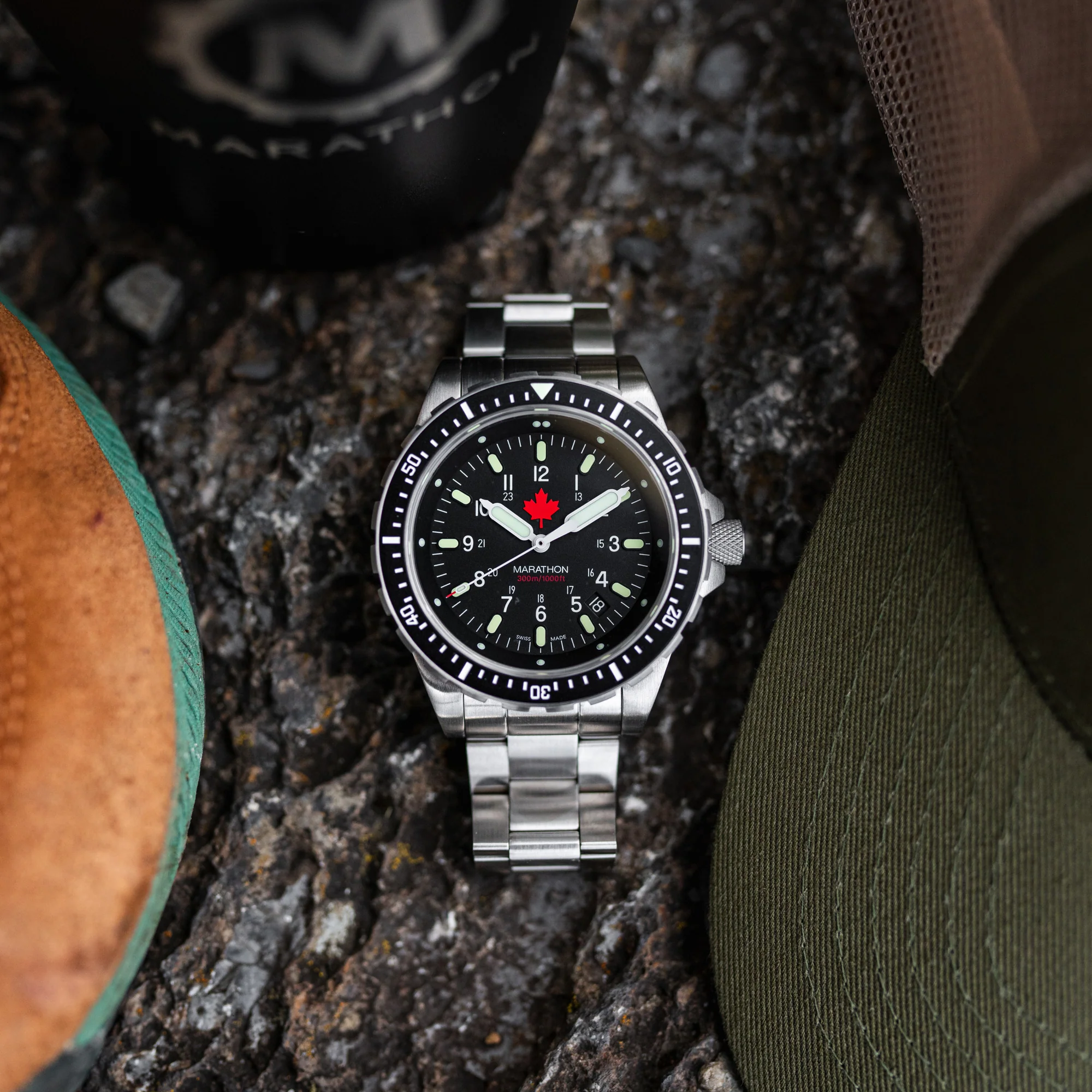 46mm Red Maple Jumbo Diver's Quartz (JSAR) - Image 10