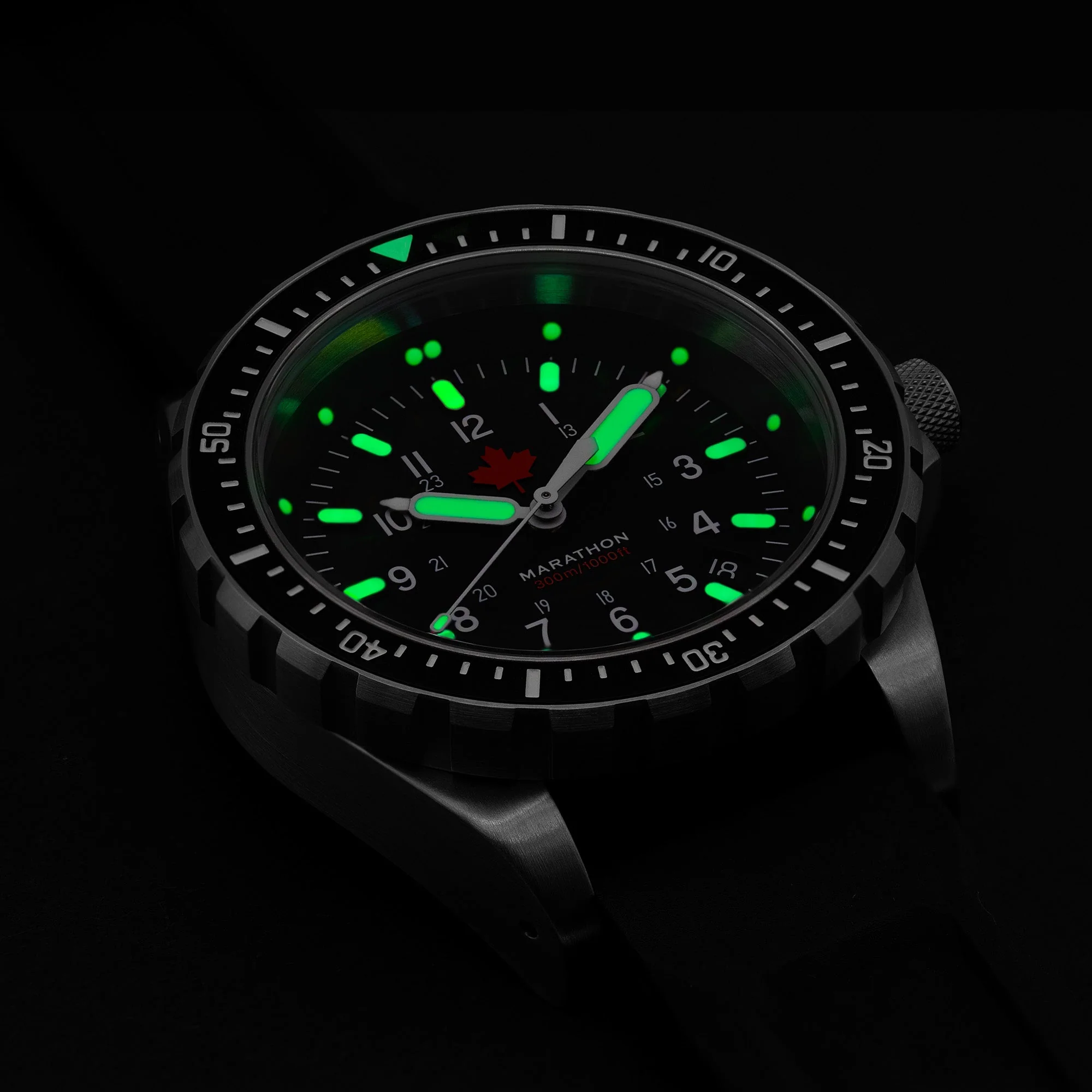 46mm Red Maple Jumbo Diver's Quartz (JSAR) - Image 4