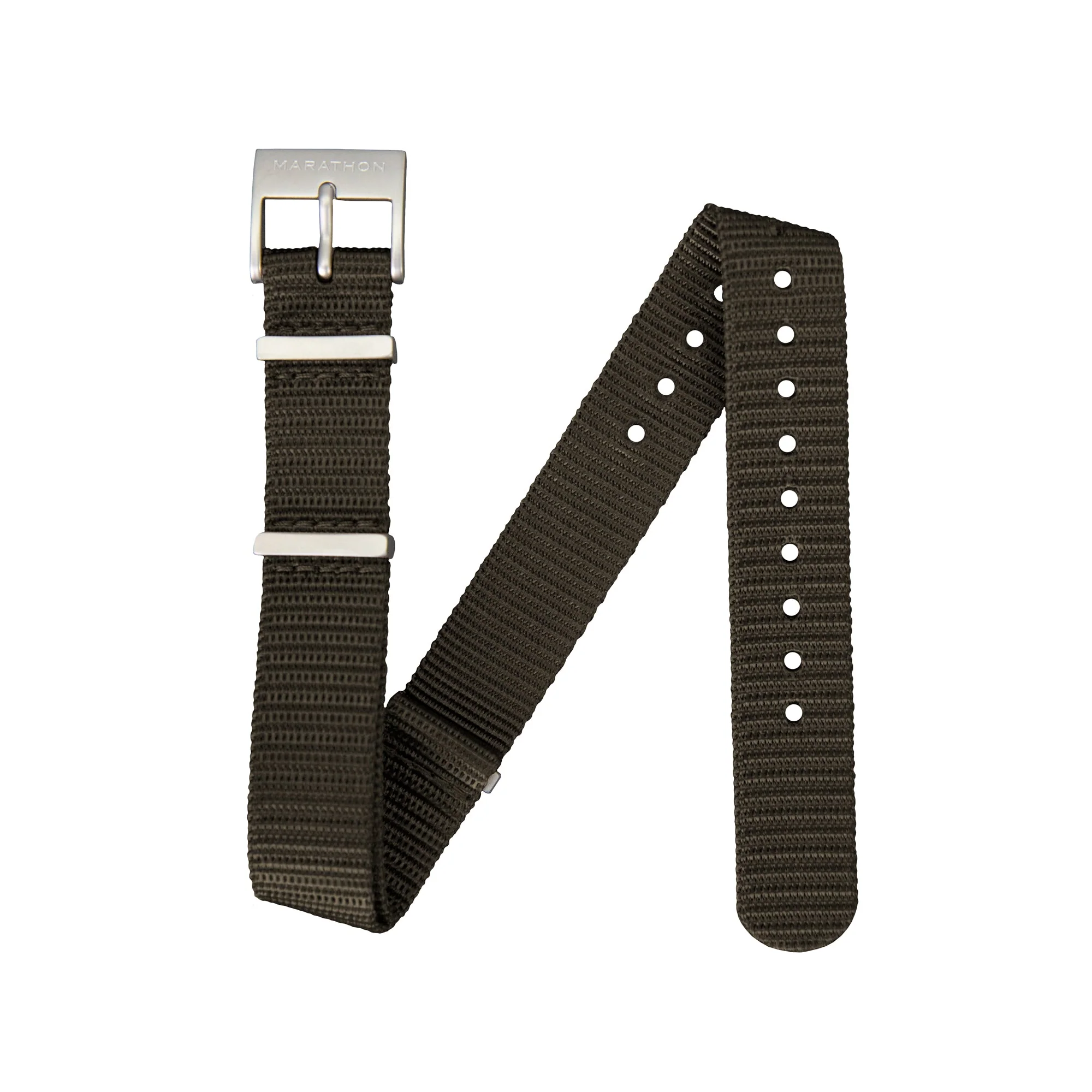 Nylon DEFSTAN Strap, Sage Green, 16mm - Image 3