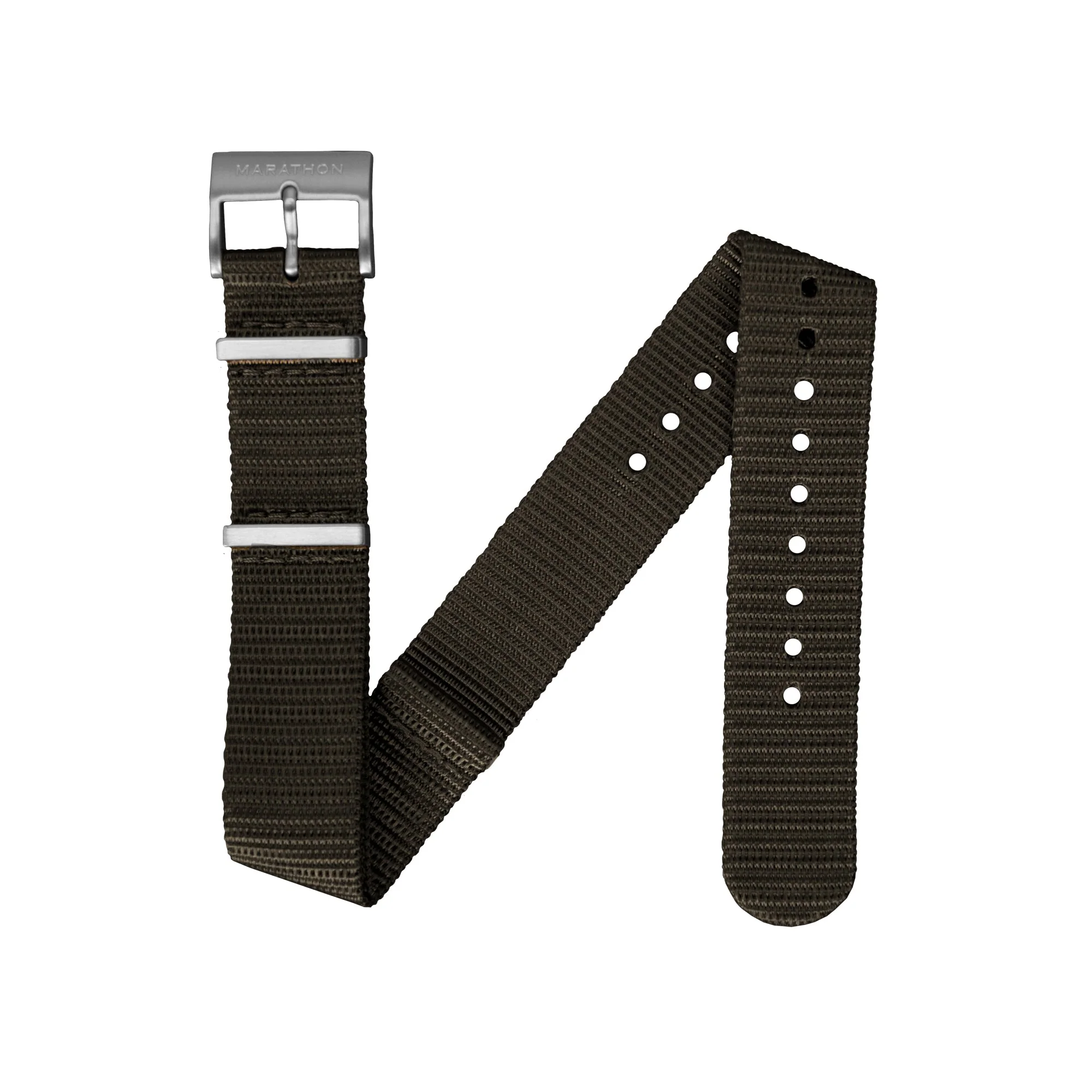 Nylon DEFSTAN Strap, Sage Green, 18mm - Image 3